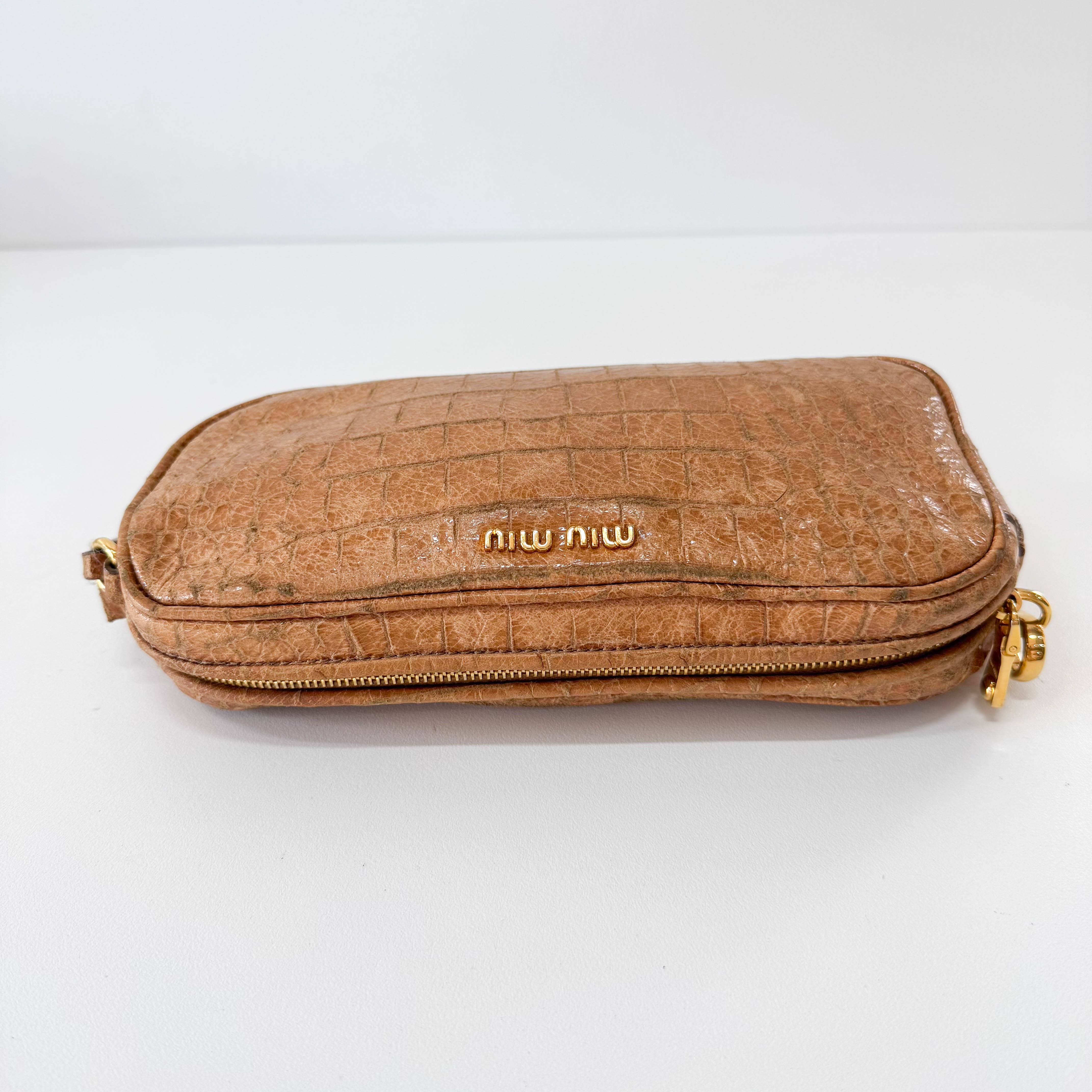 Brown Leather Shoulder Bag