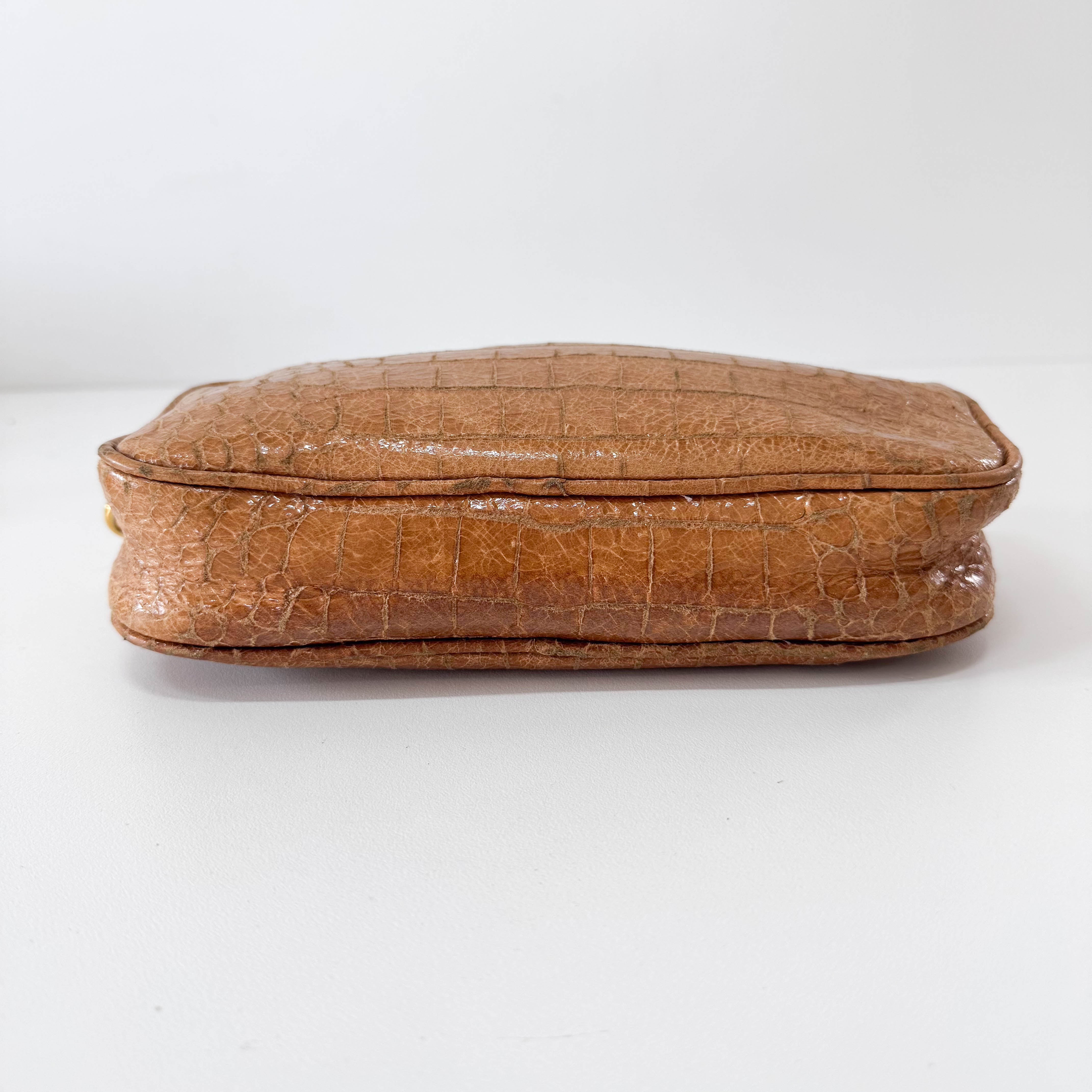 Brown Leather Shoulder Bag