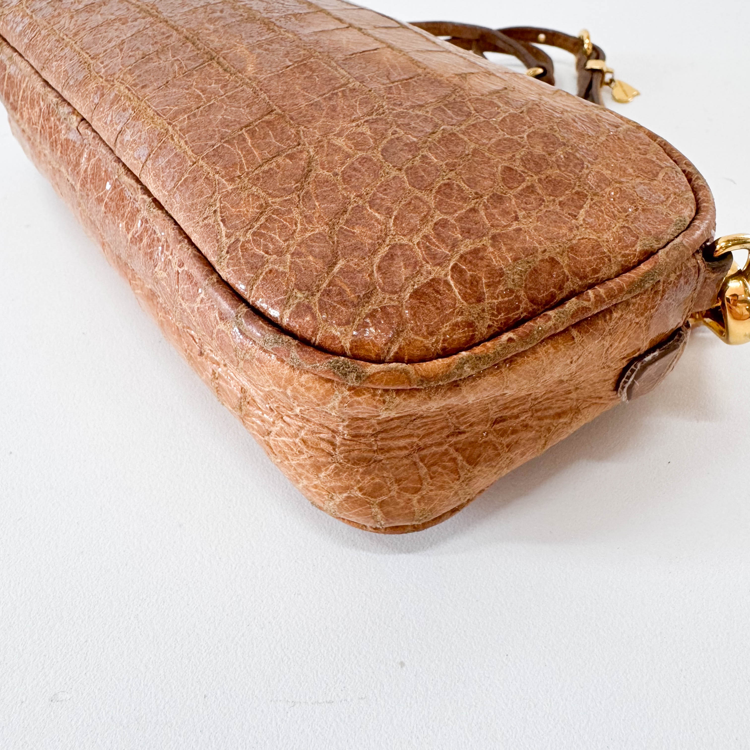 Brown Leather Shoulder Bag