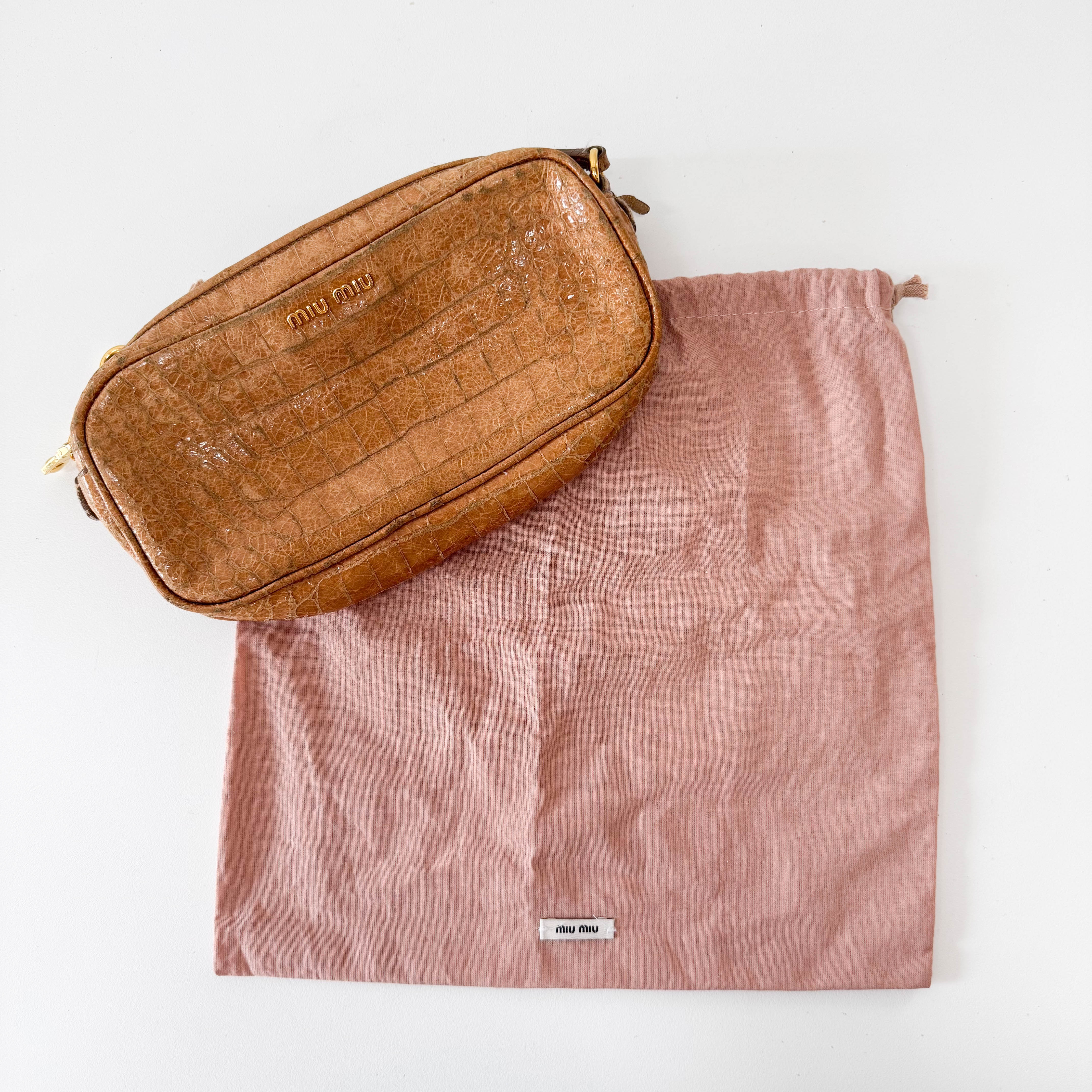 Brown Leather Shoulder Bag