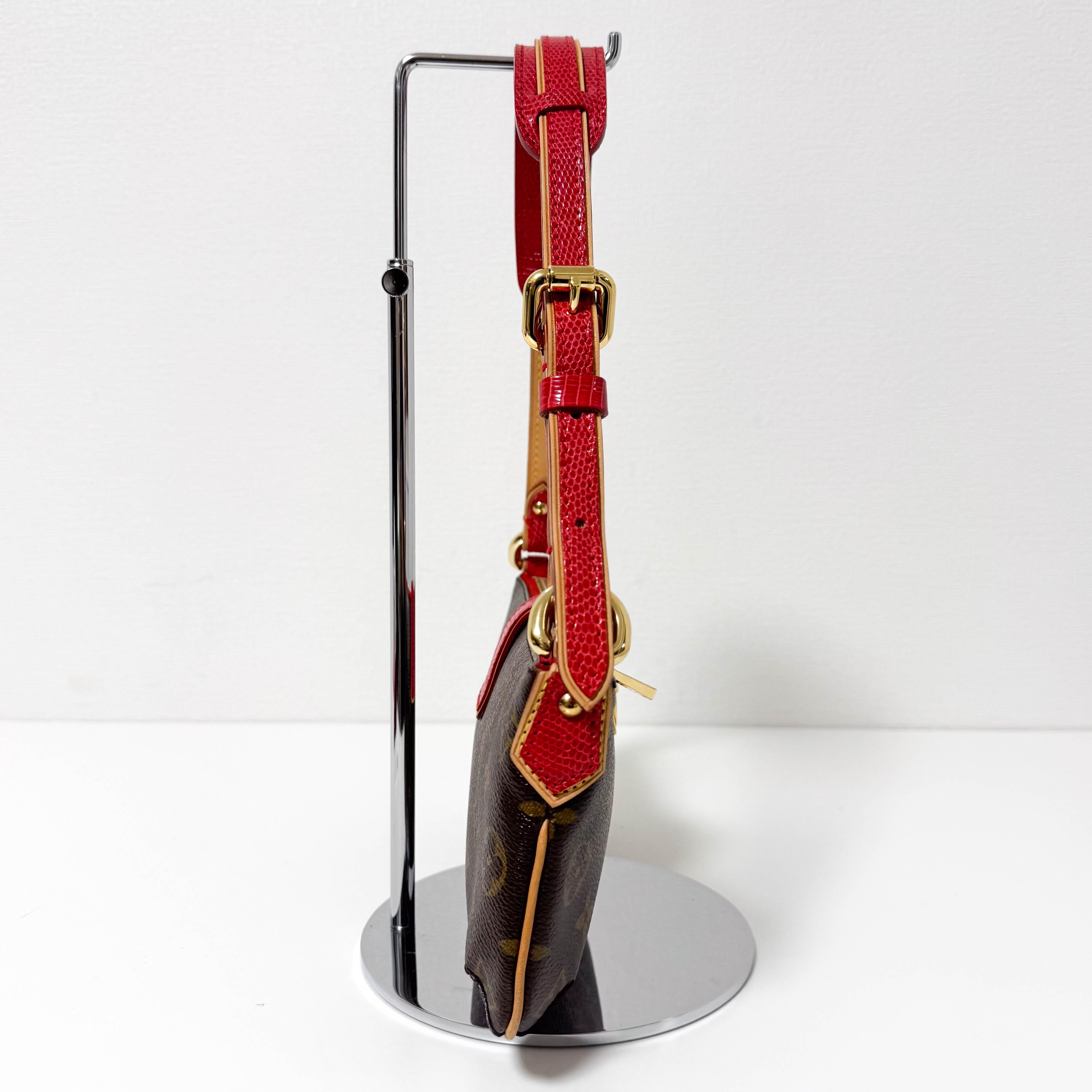 Louis Vuitton x Takashi Murakami 2005 Monogram Cherry Mon Cherie Shoulder Bag M95000