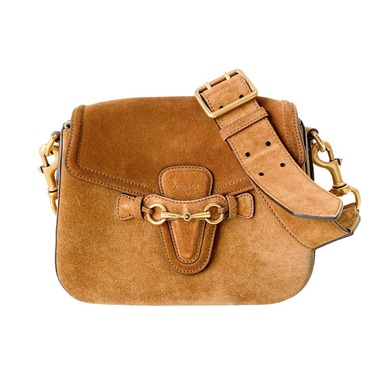 Caramel Brown Horsebit Bag