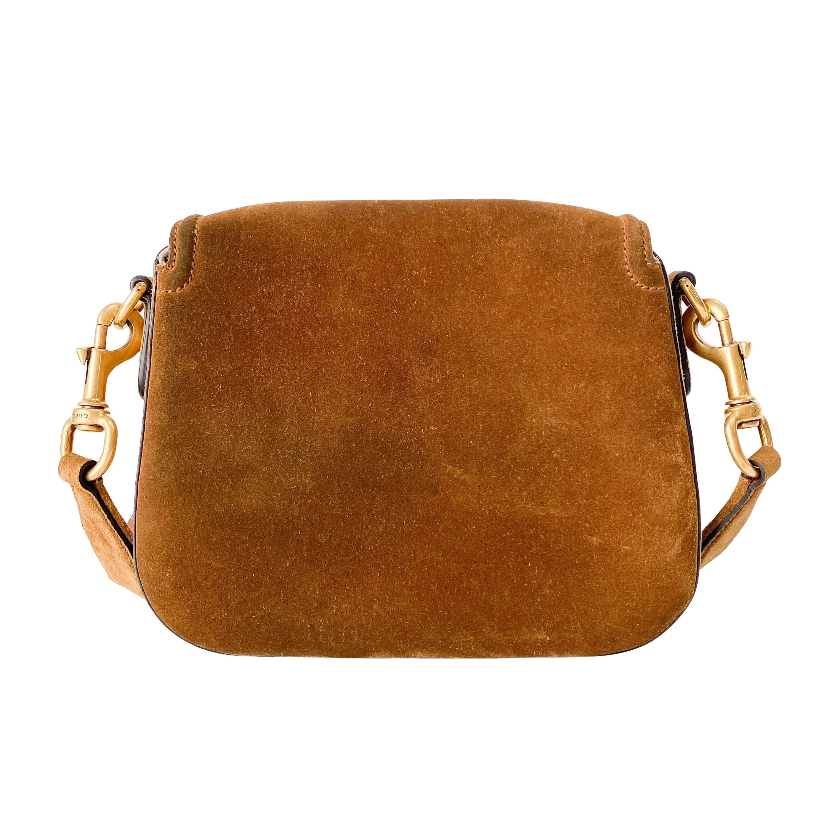 Caramel Brown Horsebit Bag