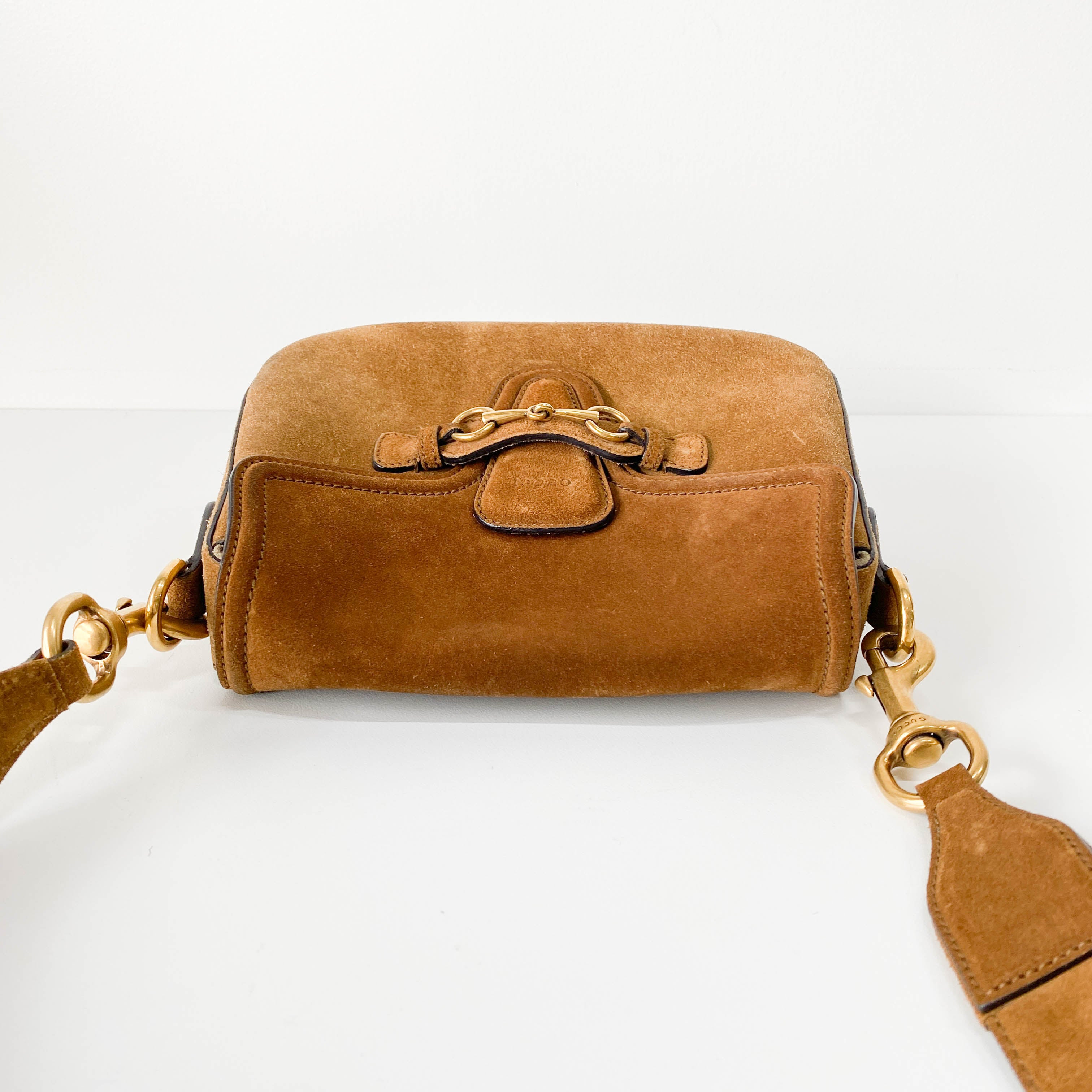 Caramel Brown Horsebit Bag