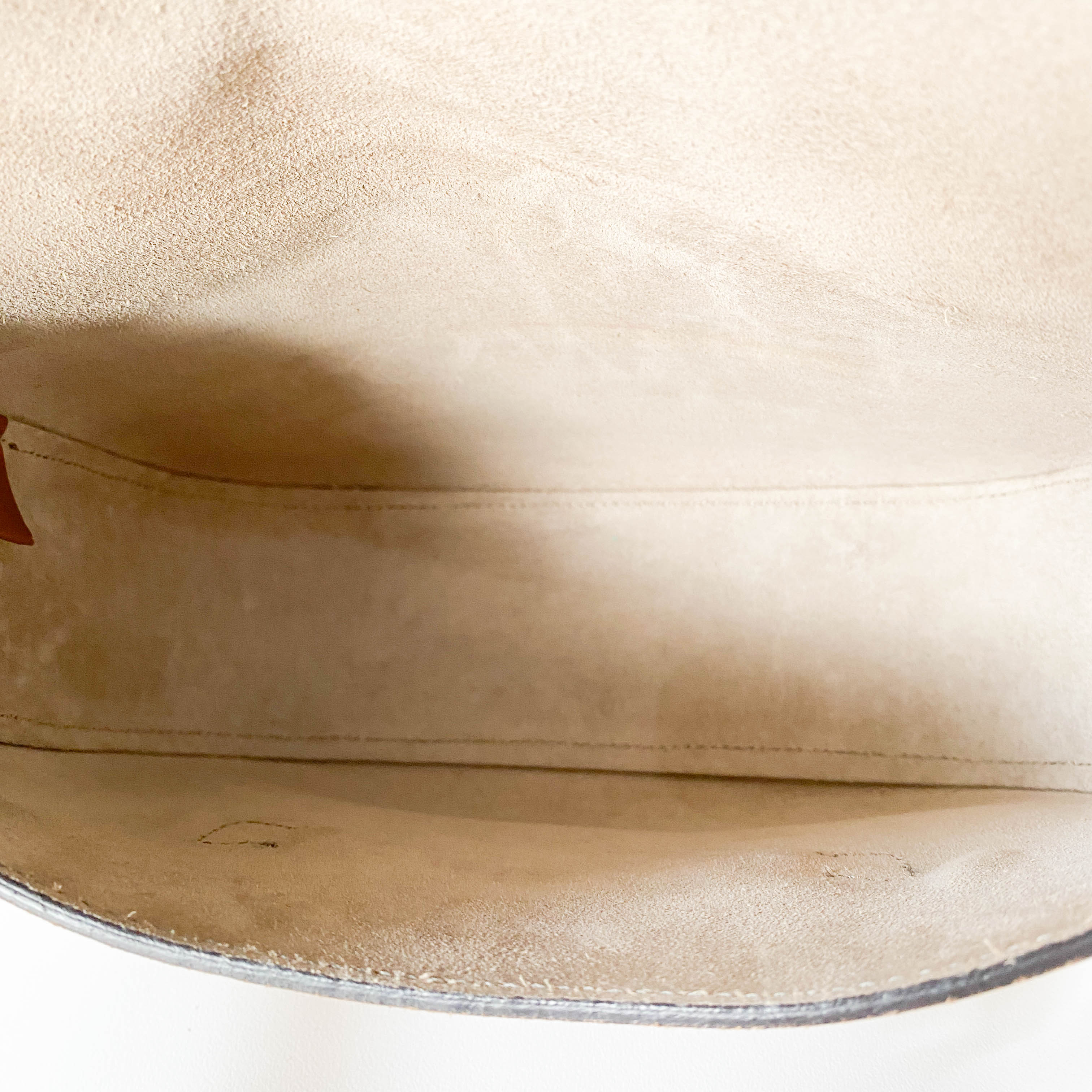 Caramel Brown Horsebit Bag