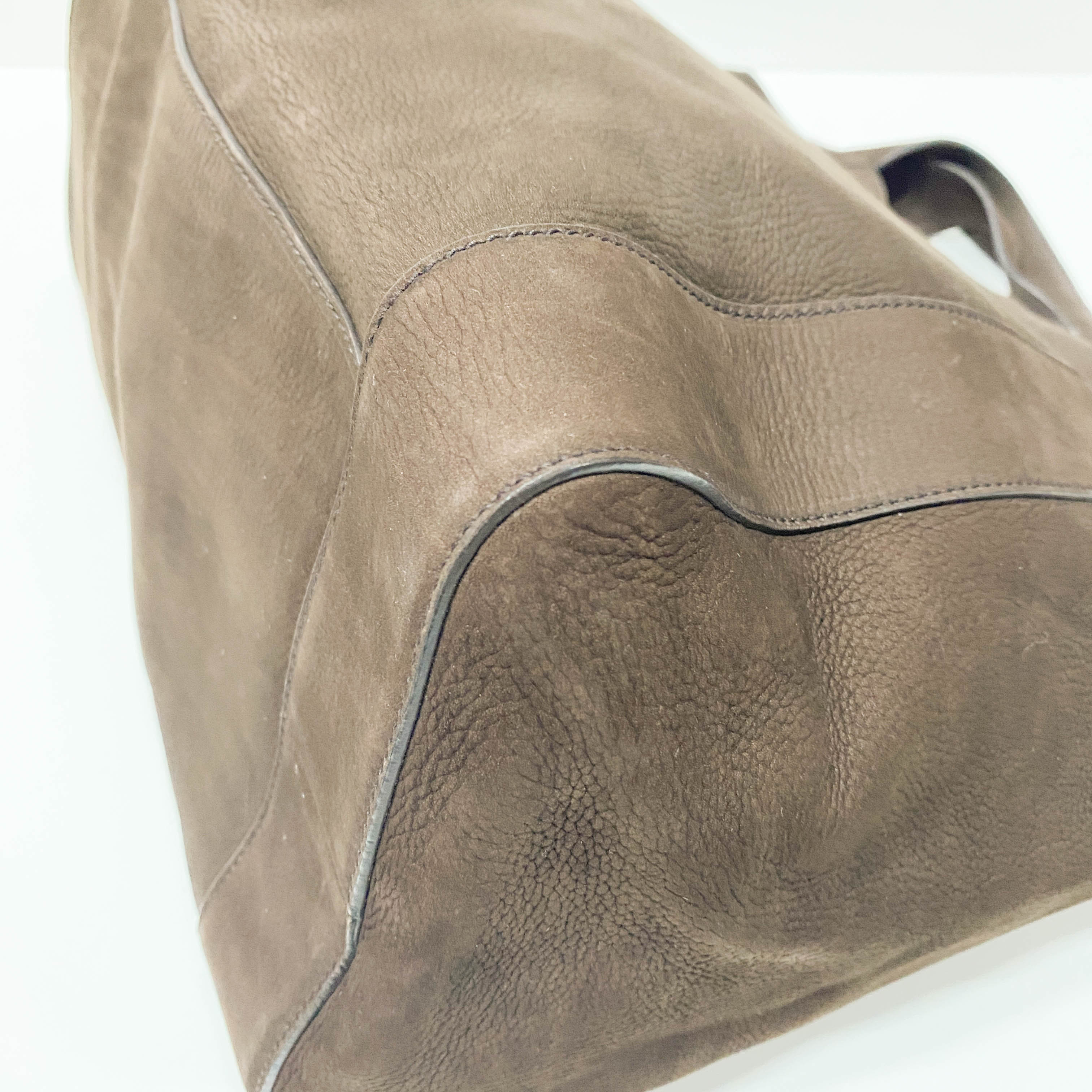 Horsebit Brown Leather Totes