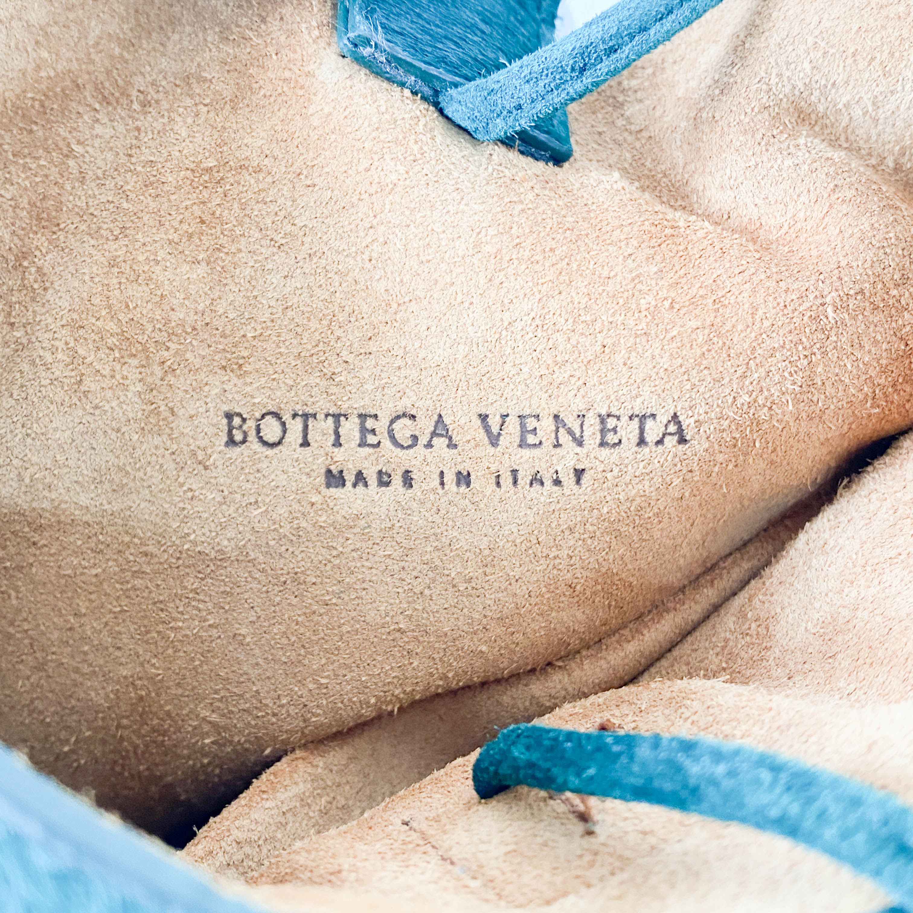 Green Pony Hair Drop Bucket Bag