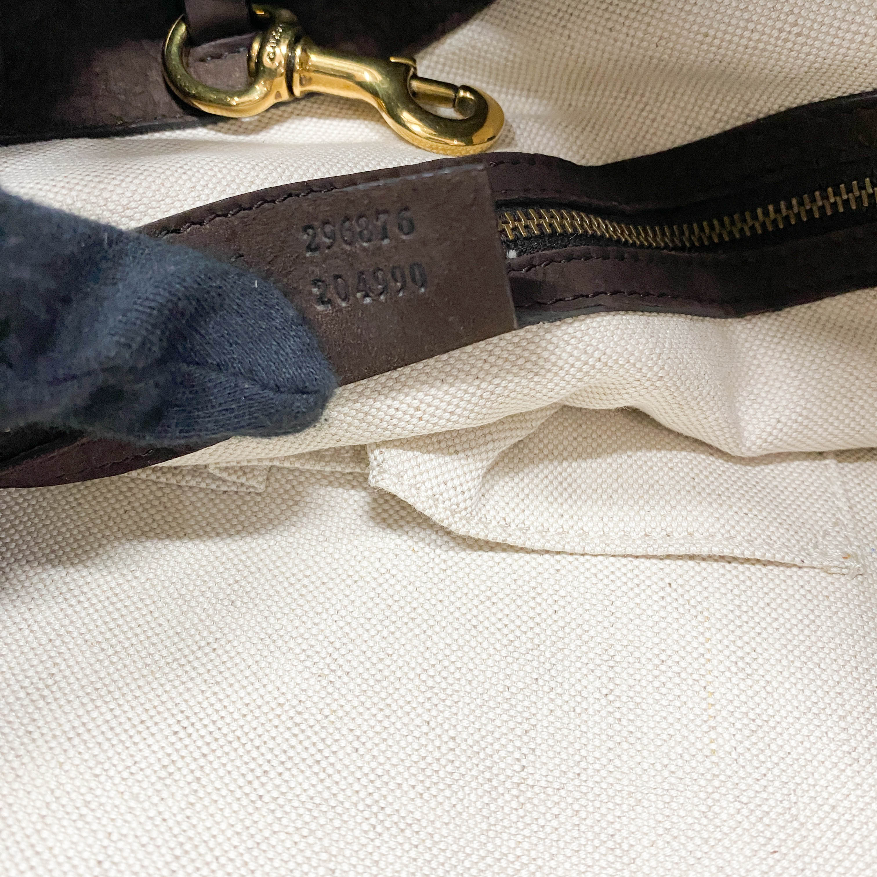 Horsebit Brown Leather Totes