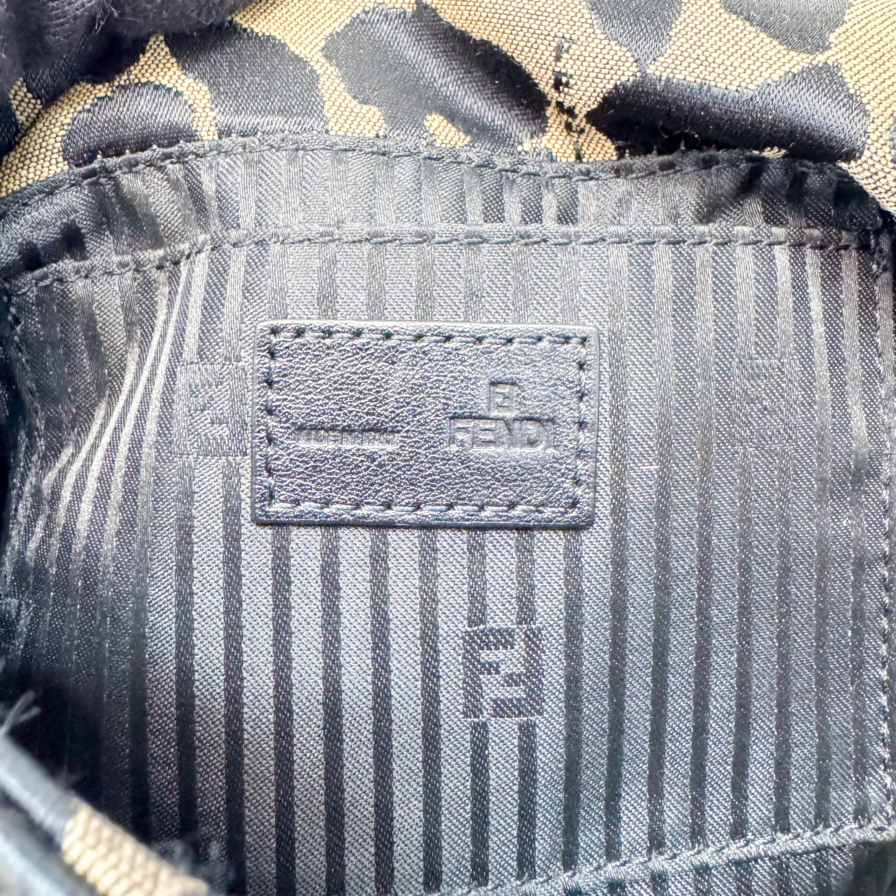 Mini Mamma Baguette Satin Leopard Print