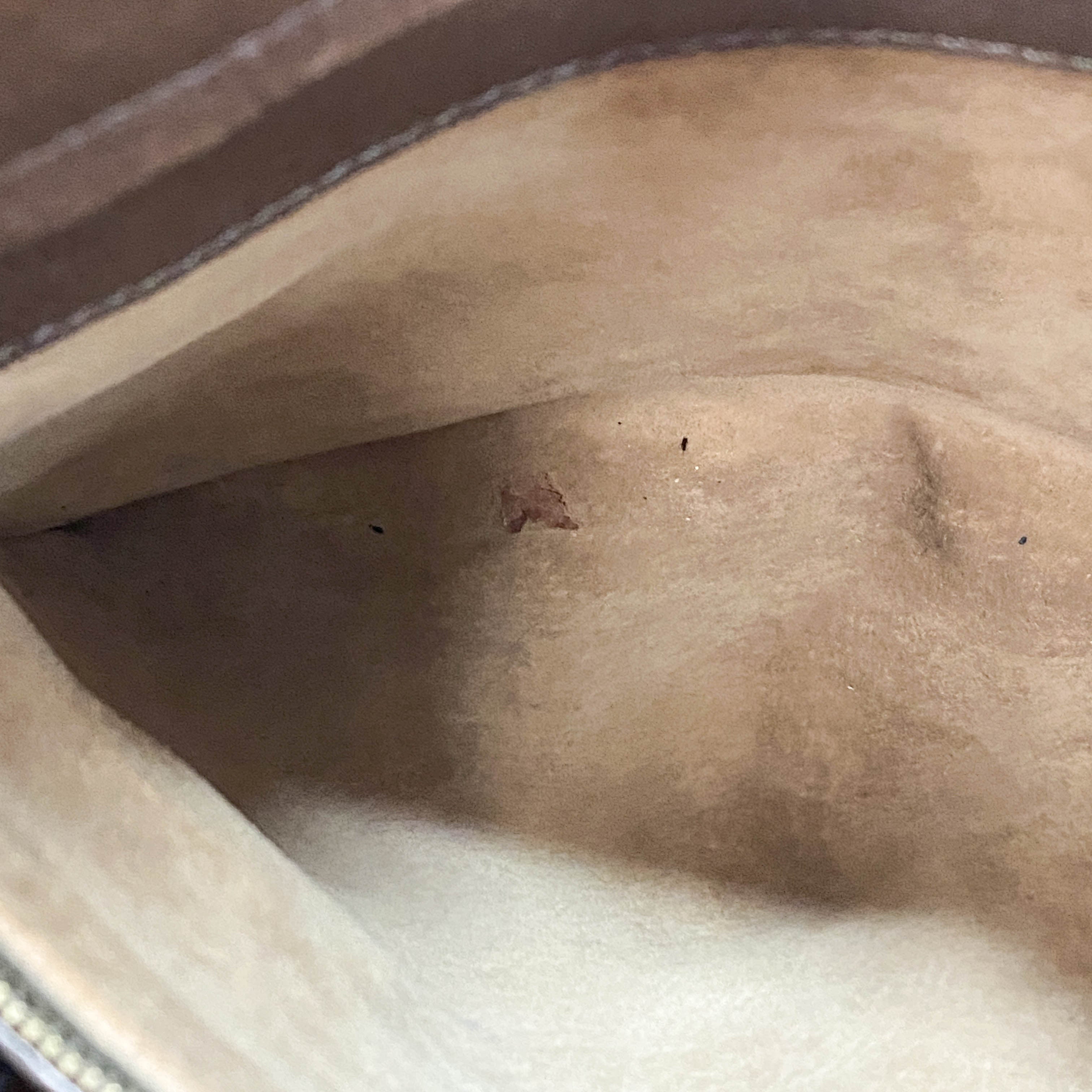 Princess cut Brown Leather Intrecciato and Embroidery Tote Bag