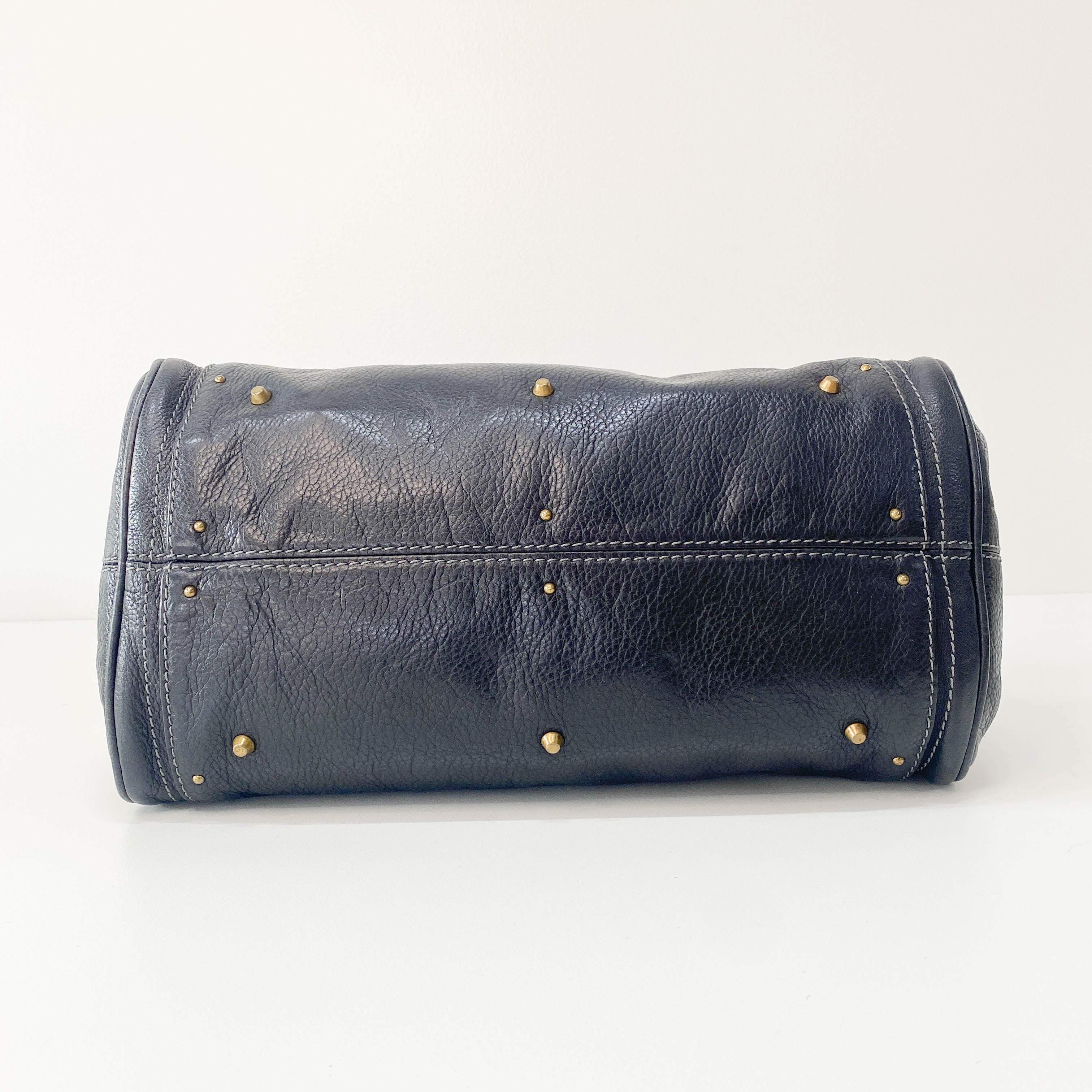 Paddington Black Leather Bag