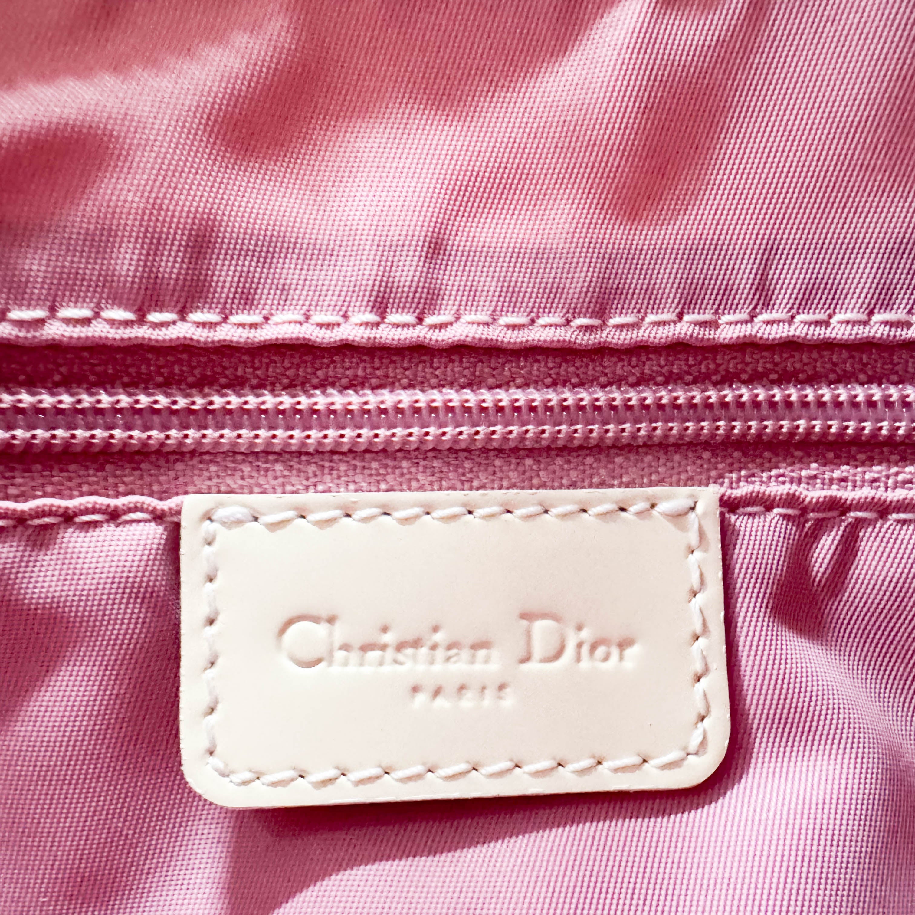 Trotter Boston Pink Canvas Handbag