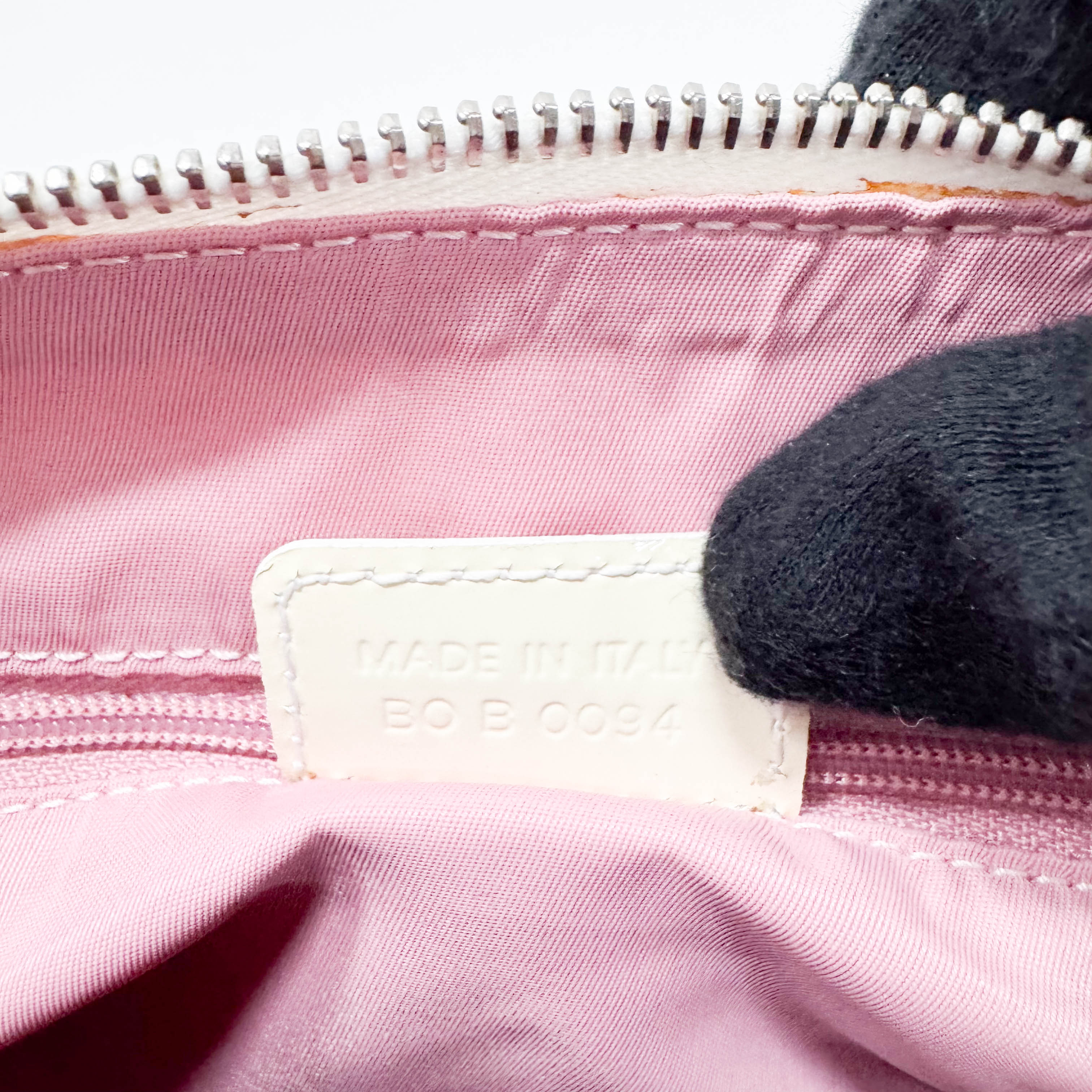 Trotter Boston Pink Canvas Handbag