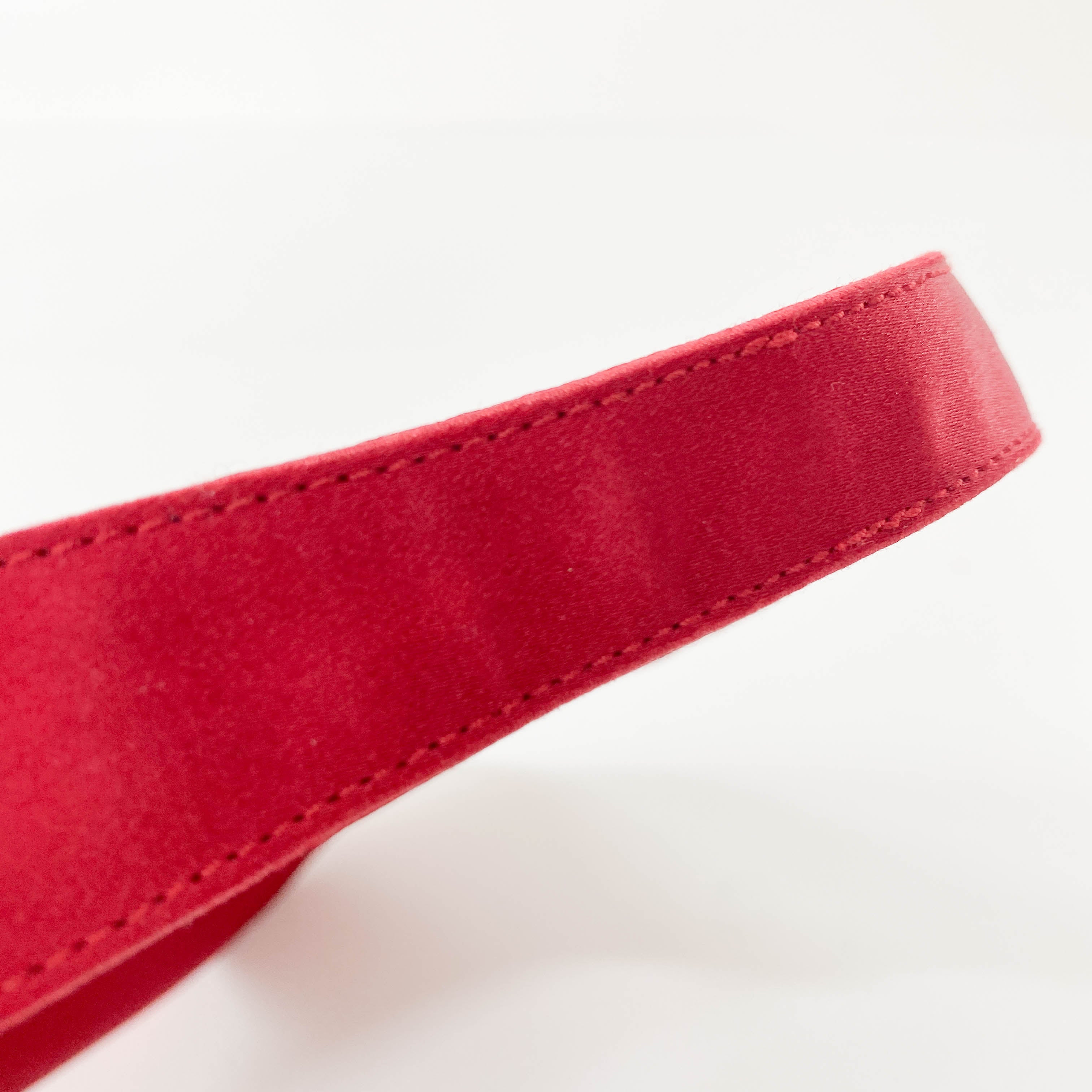 Prada Mini Satin Red Handbag