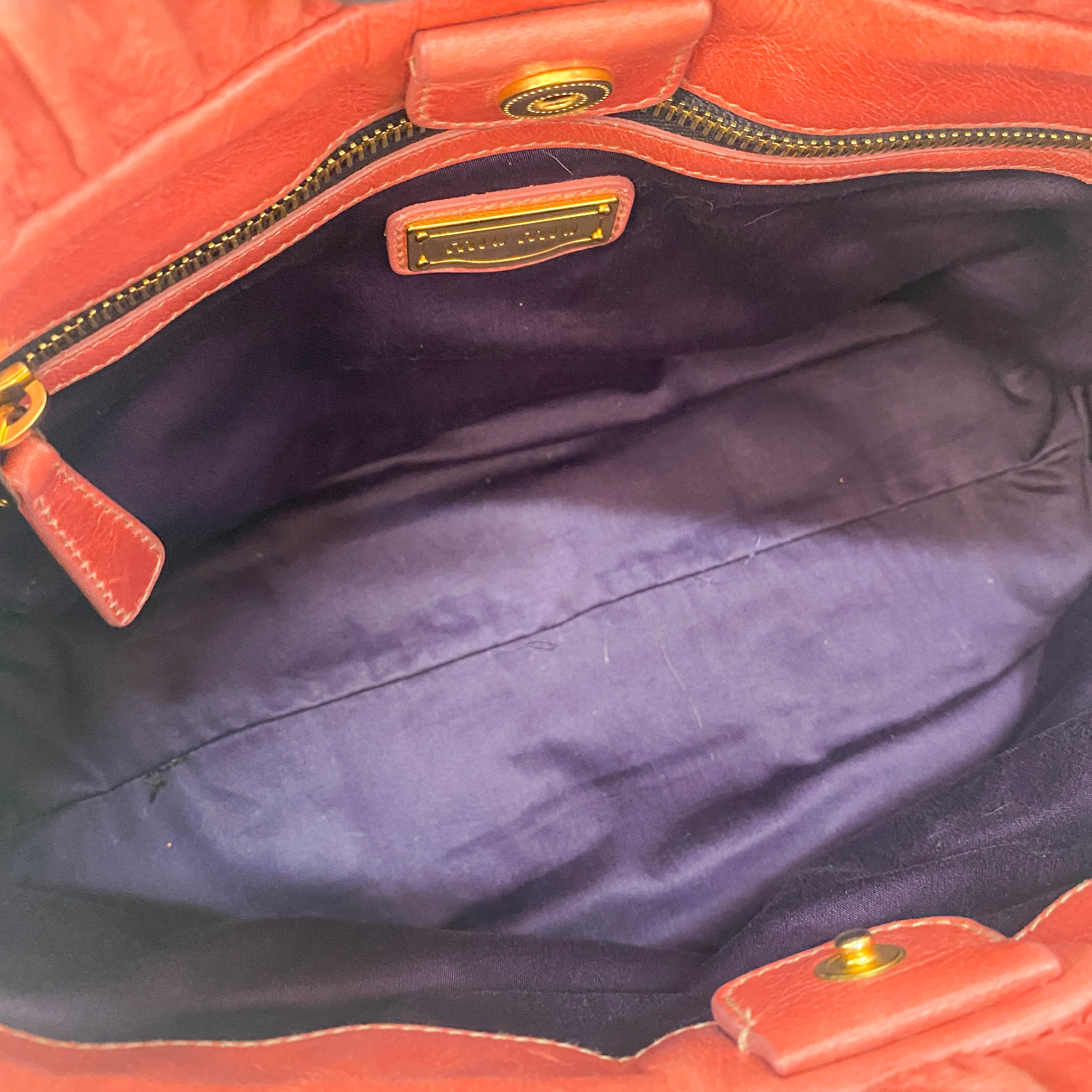 Vitello Pink Leather Bag