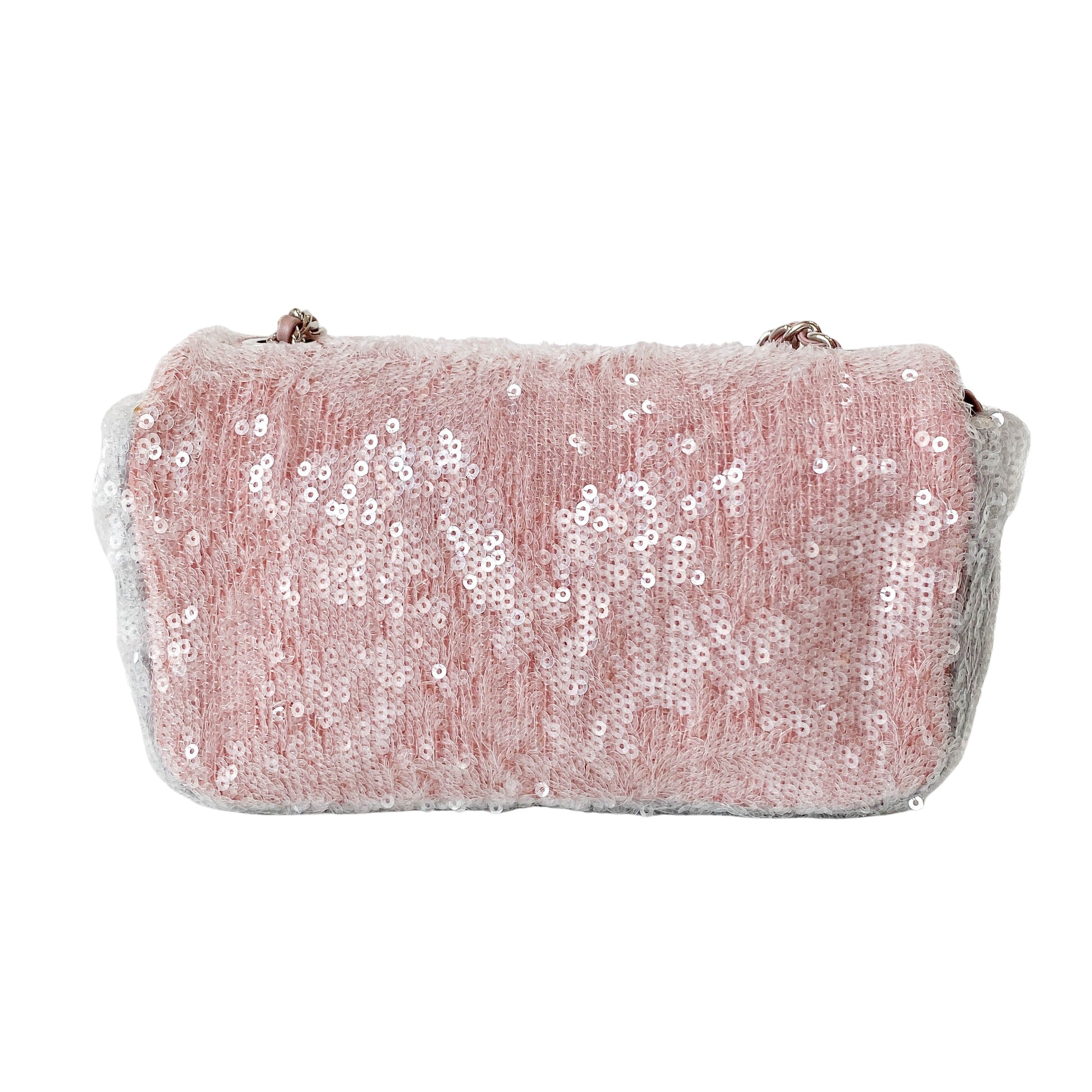 Waterfall Timeless Classic Small Multicolor Sequin Shoulder Bag