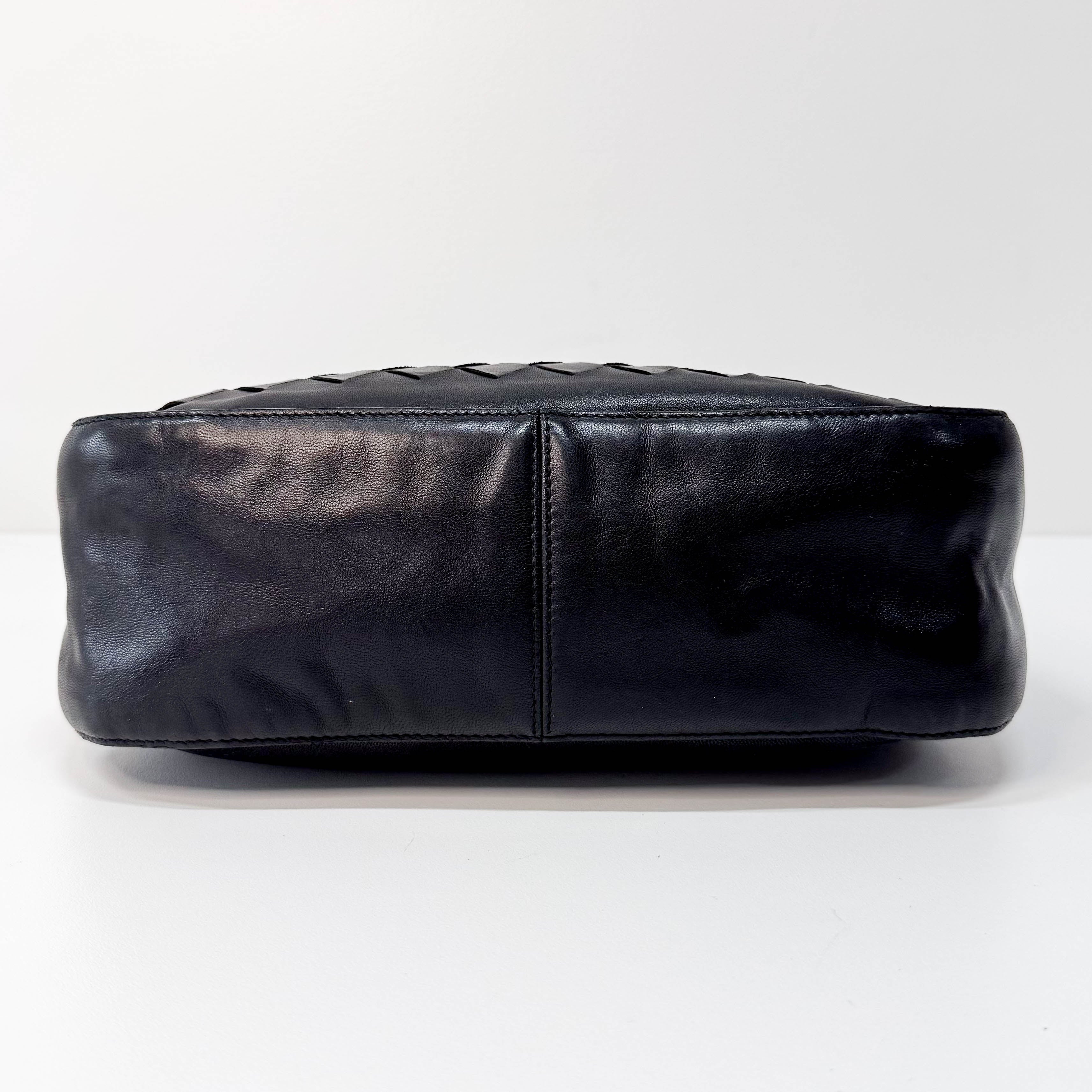Intrecciato Hobo Shoulder Bag