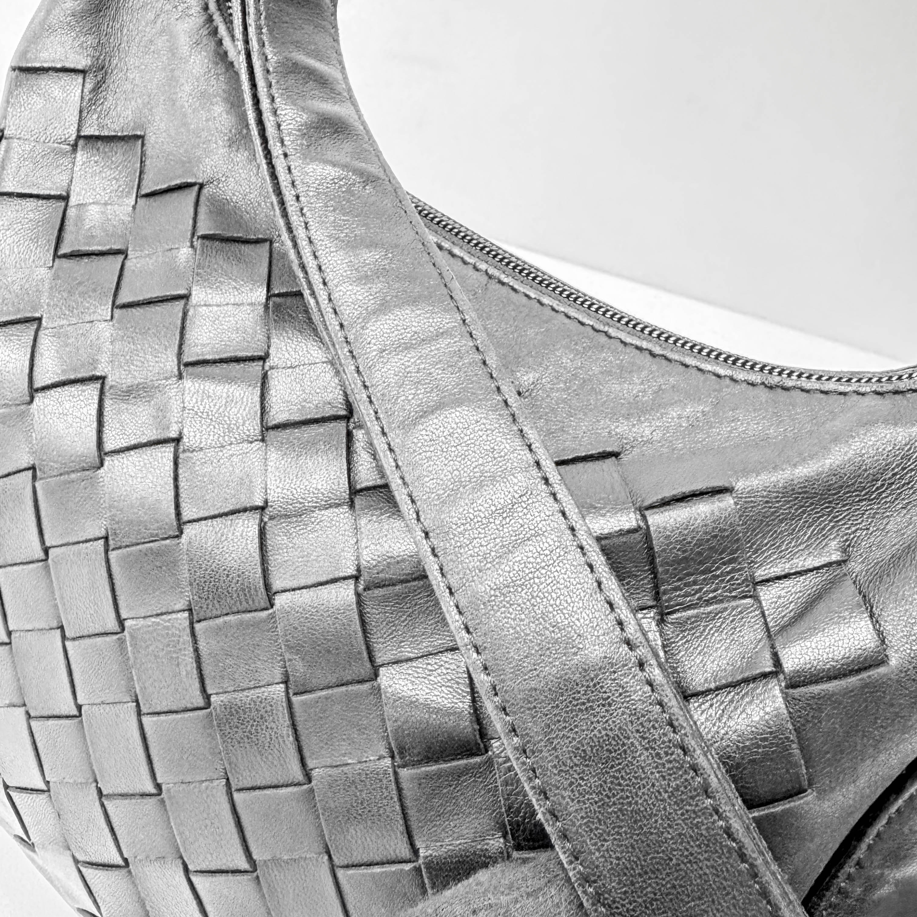 Intrecciato Hobo Shoulder Bag