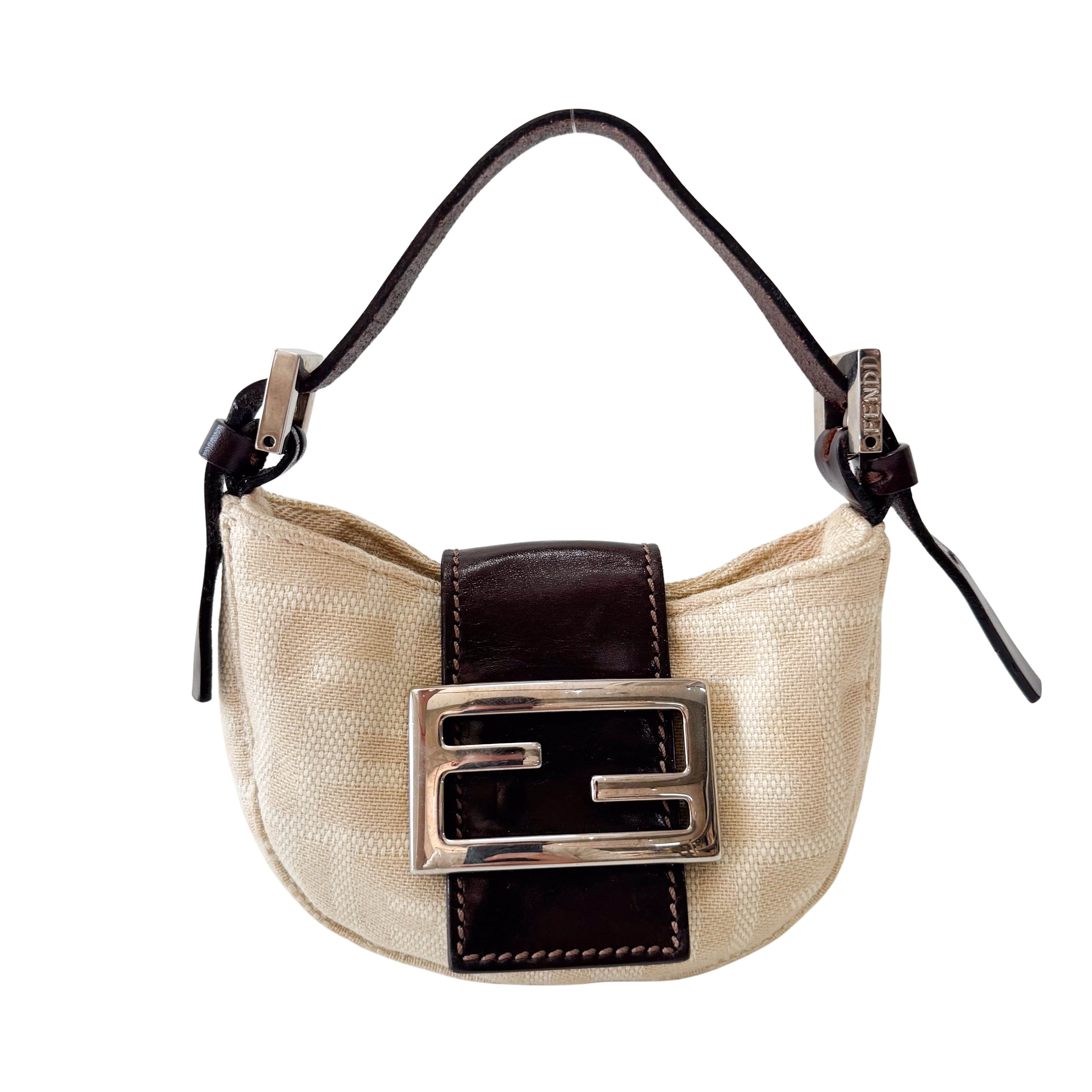 Zucca Mini Croissant Bag