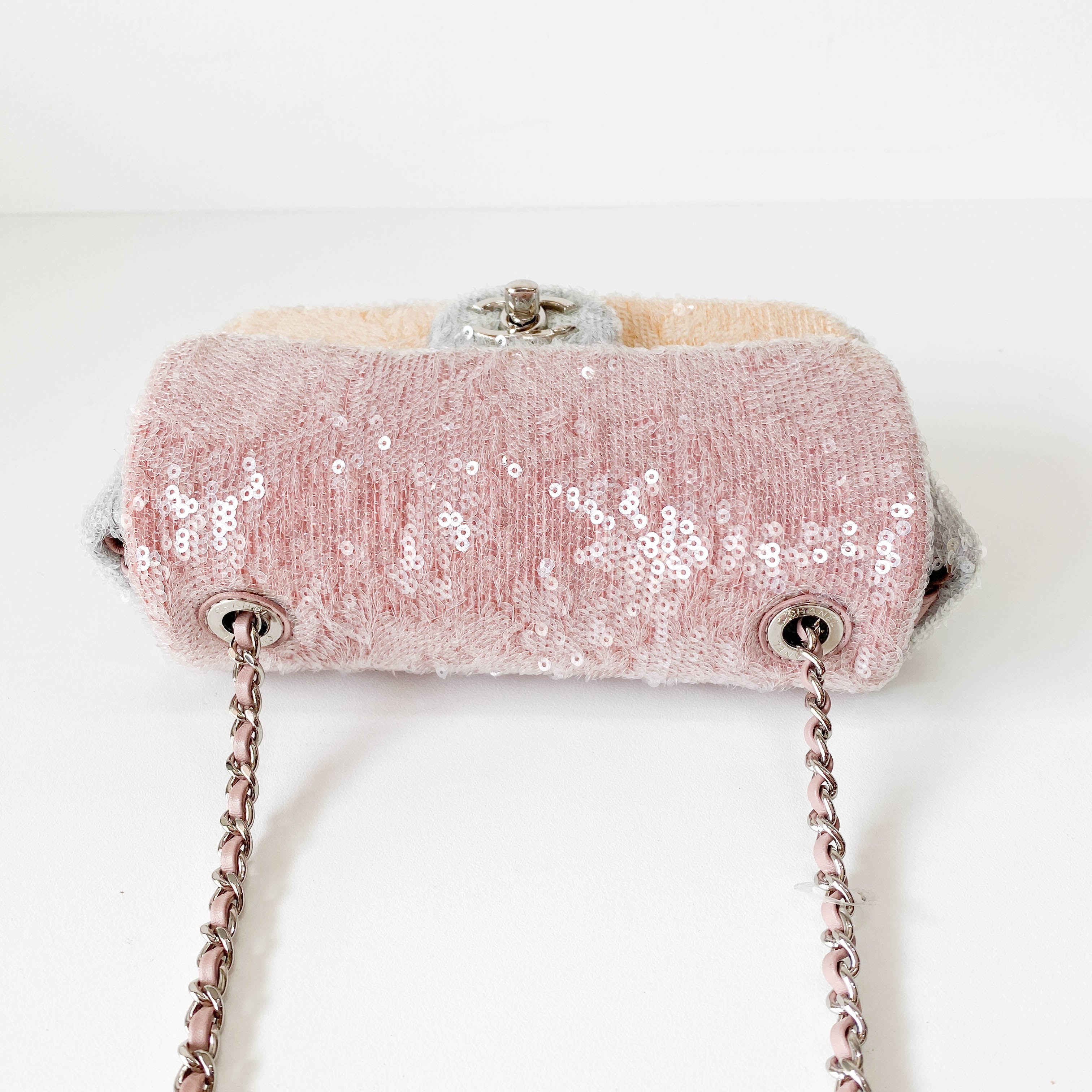 Waterfall Timeless Classic Small Multicolor Sequin Shoulder Bag