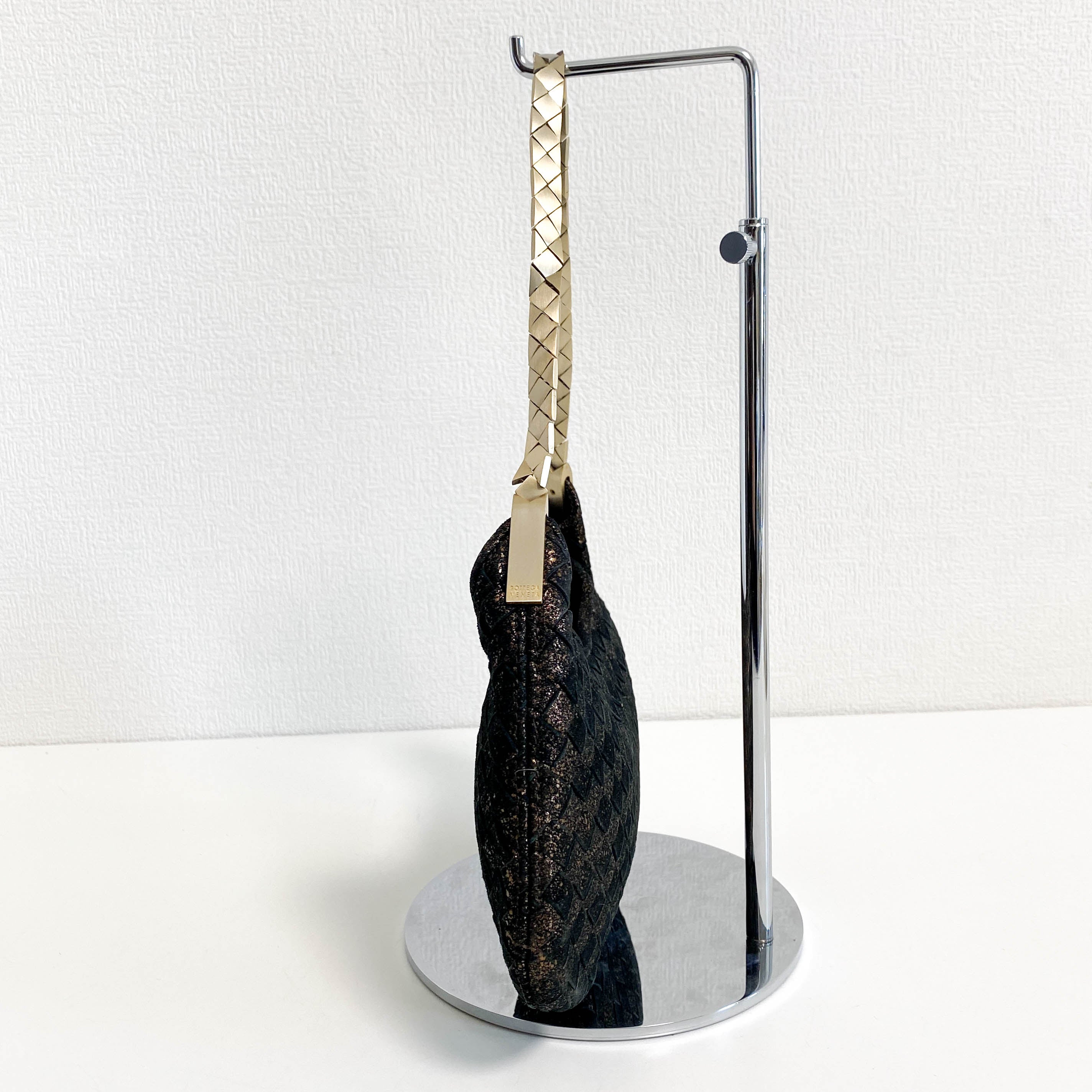 Intrecciato Black Golld  Mini Handbag