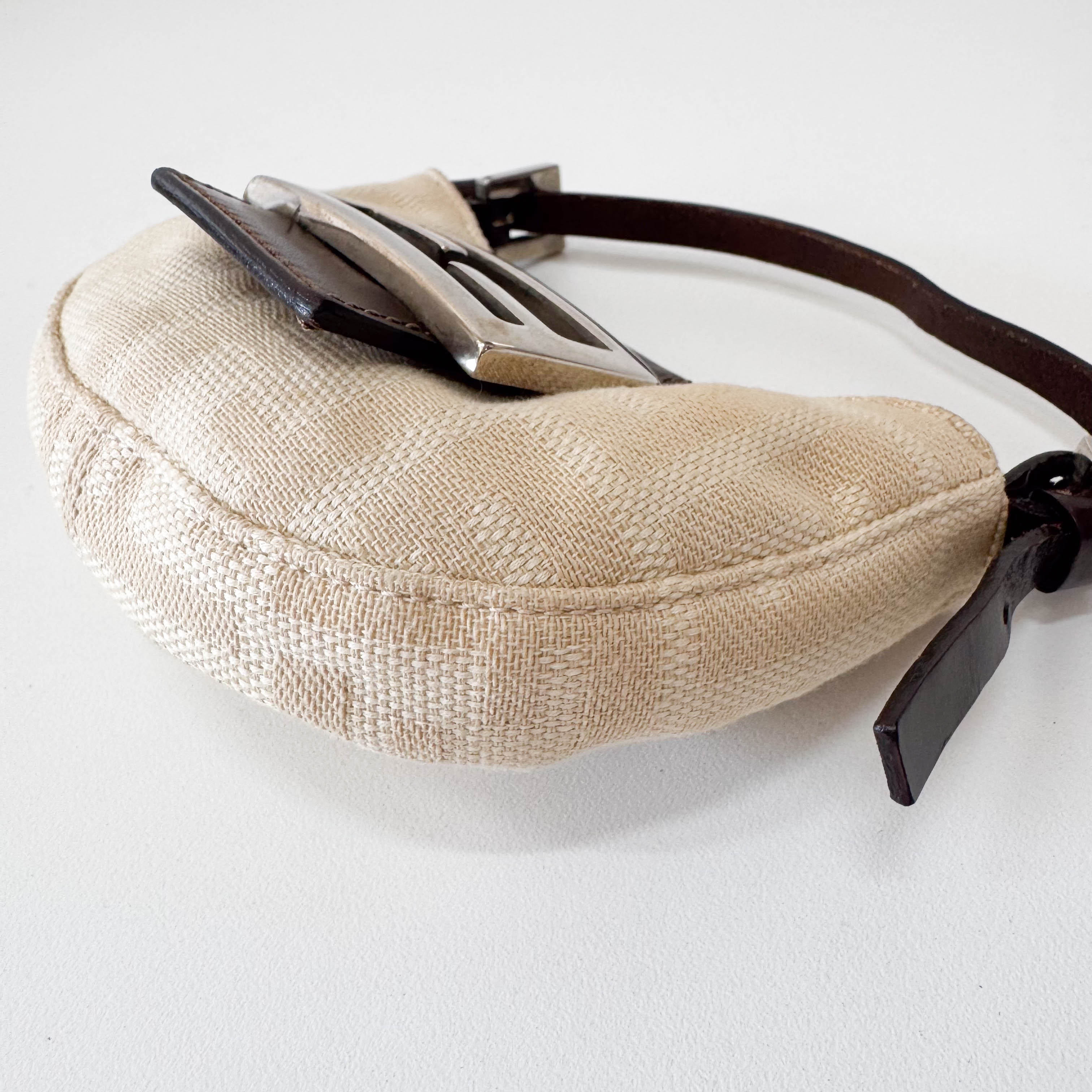 Zucca Mini Croissant Bag