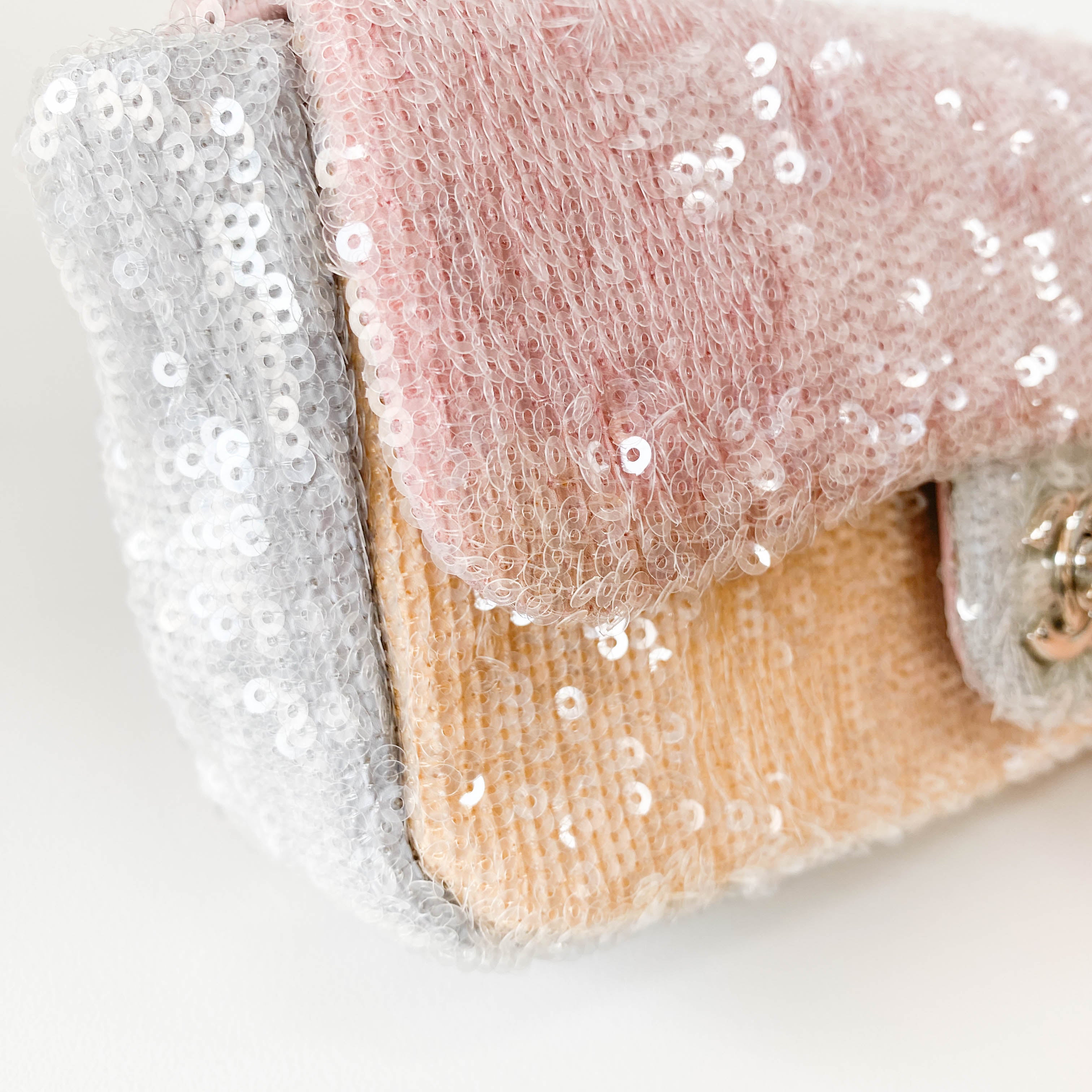 Waterfall Timeless Classic Small Multicolor Sequin Shoulder Bag