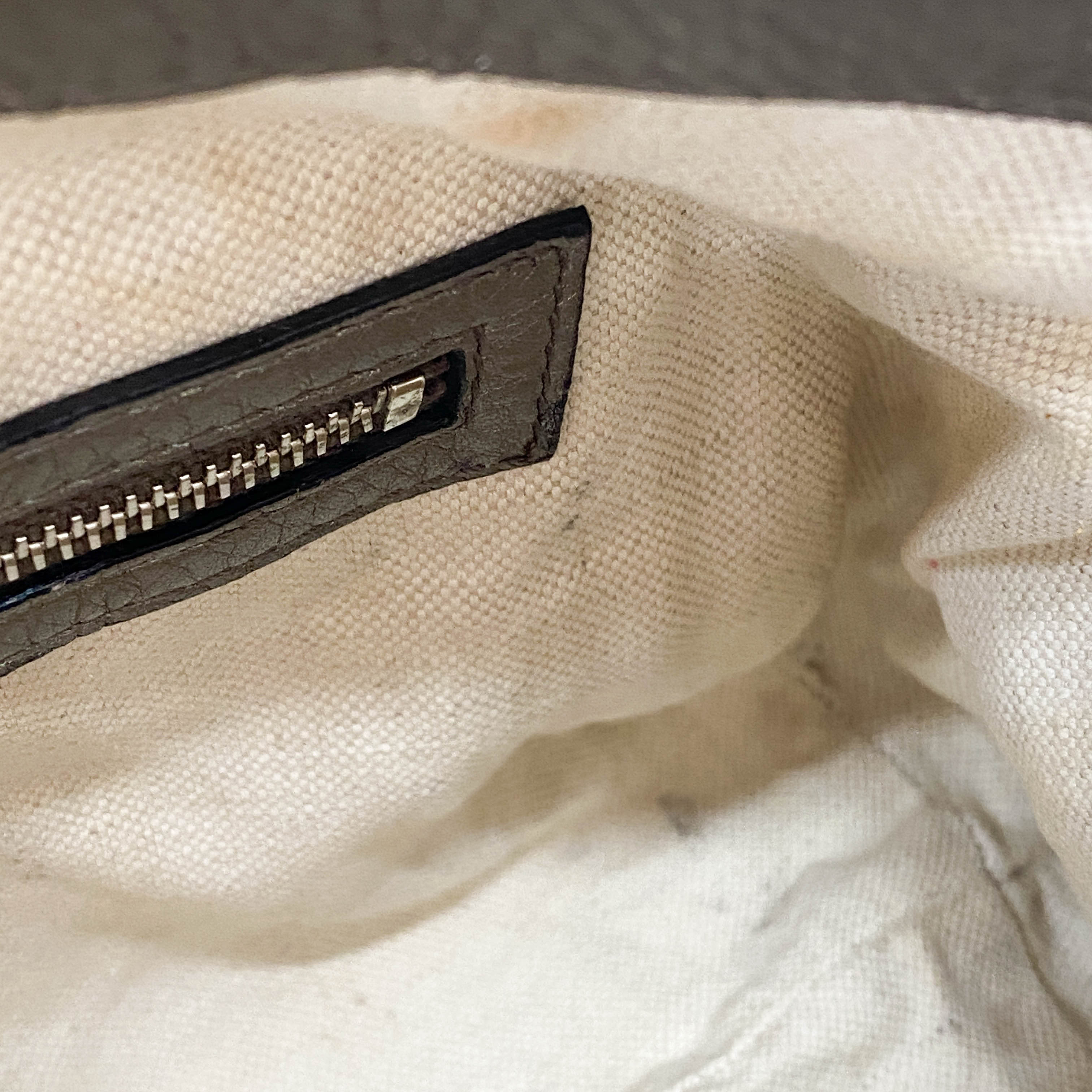 Brown GG Canvas Shoulder Bag