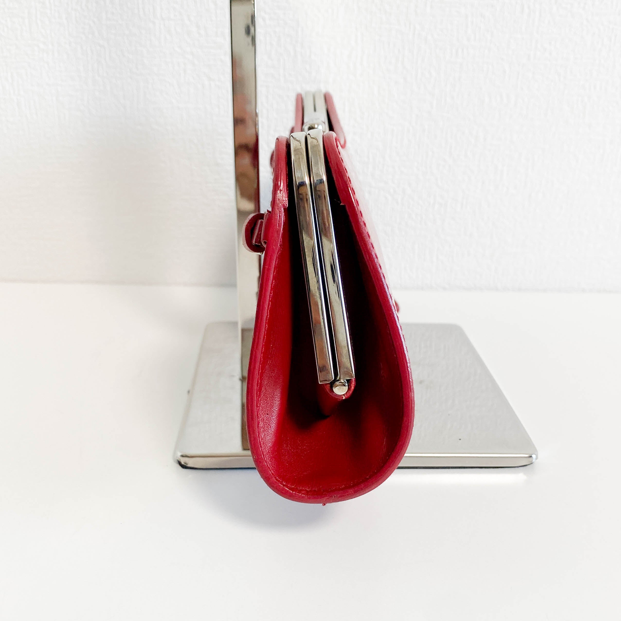 Punk Series Red Clutch Handbag