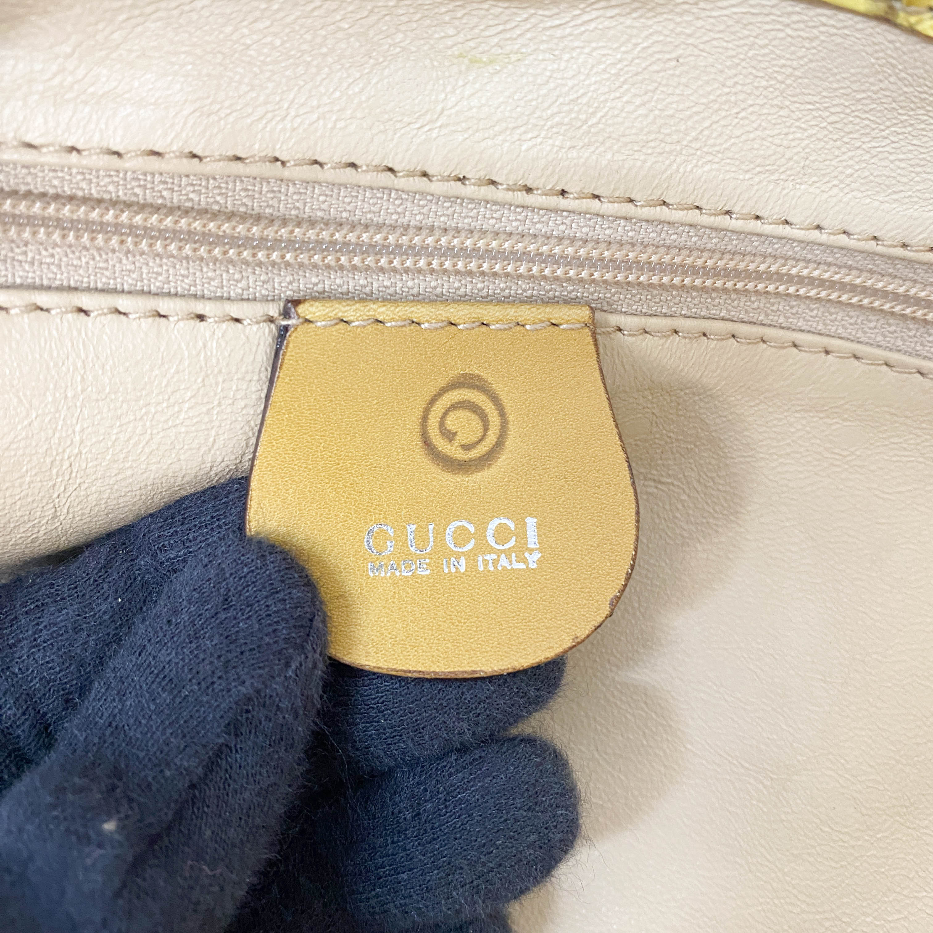 1996SS Tom Ford Era Bamboo Yellow Leather Bag