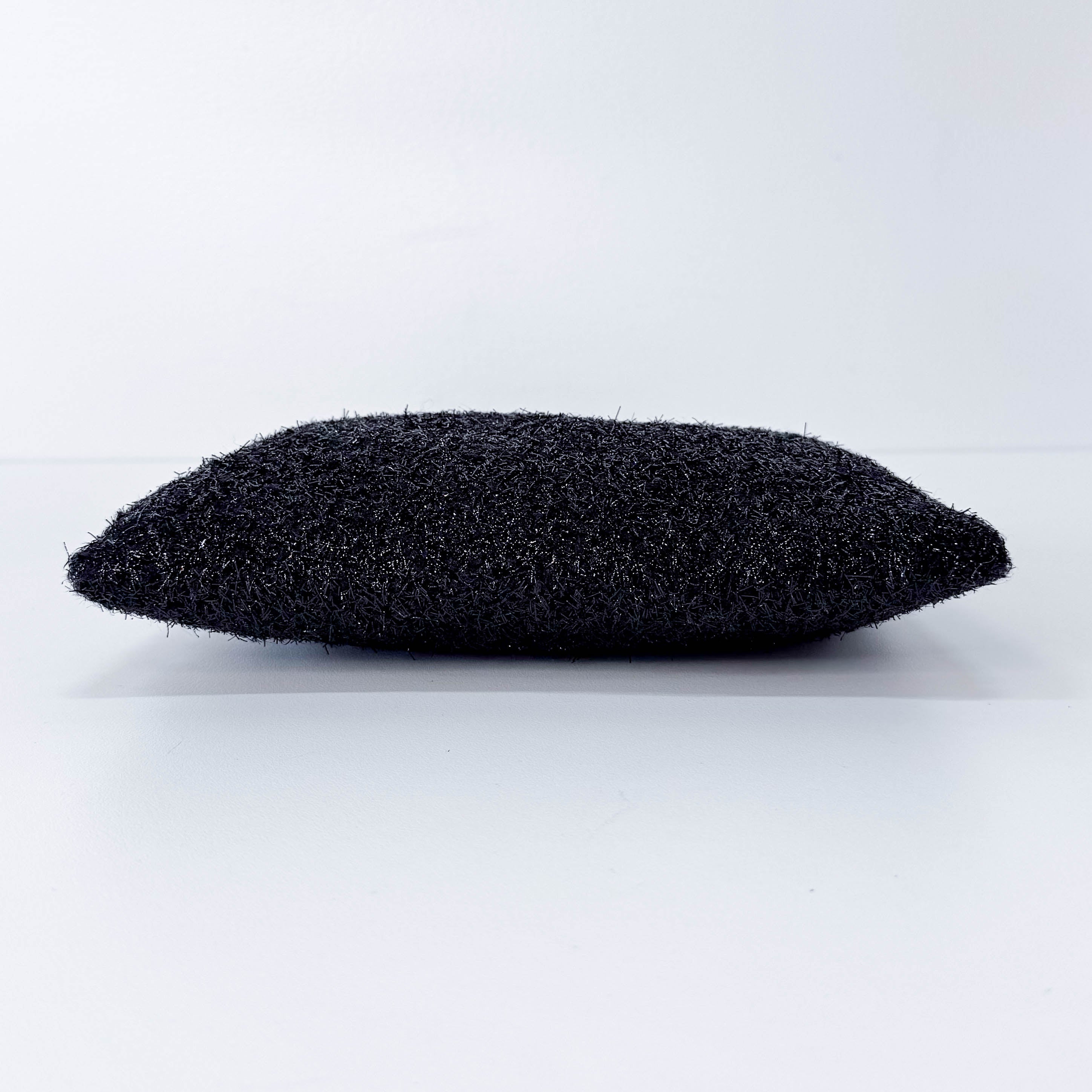 Black Satin Sparkles Shoulder Bag