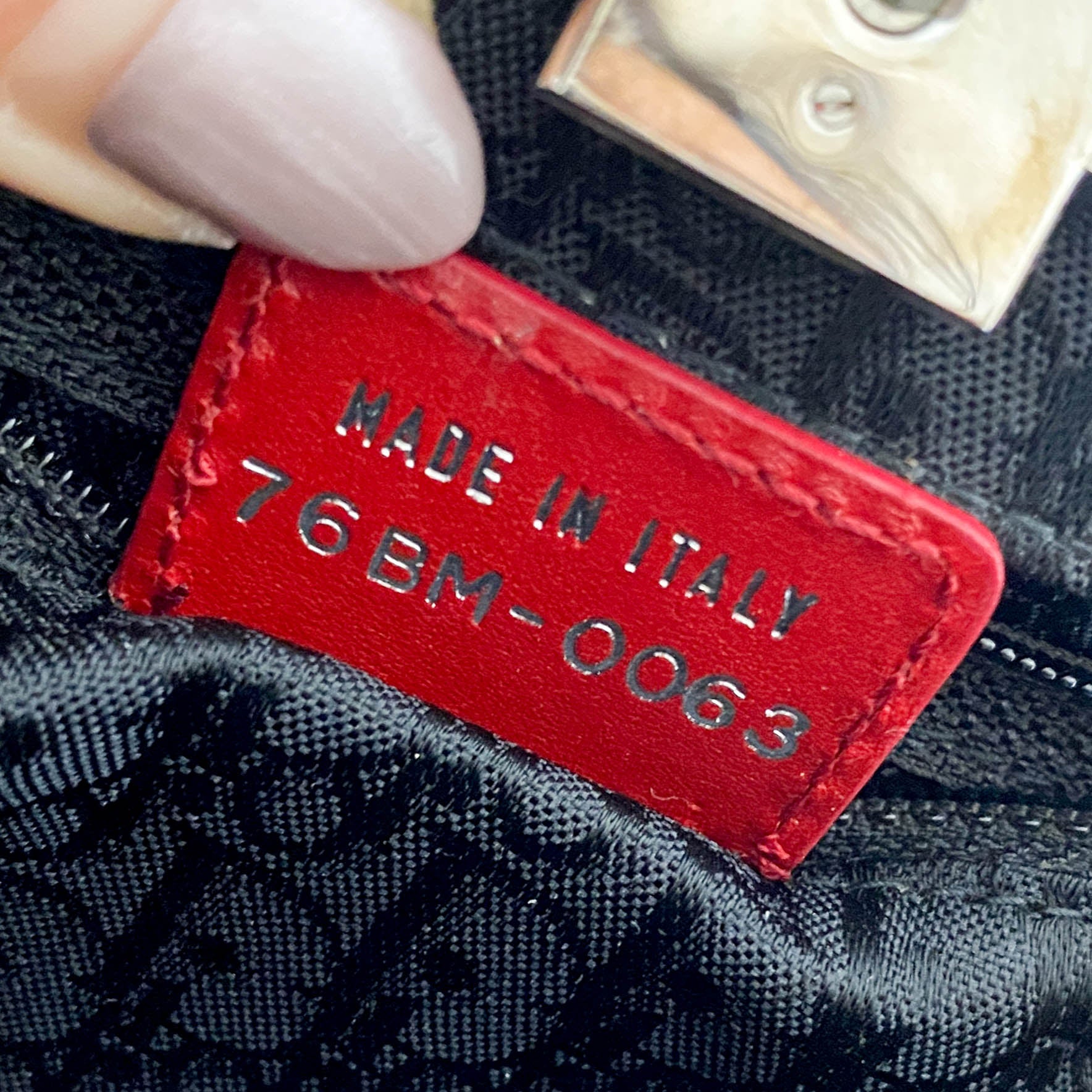 Punk Series Red Clutch Handbag