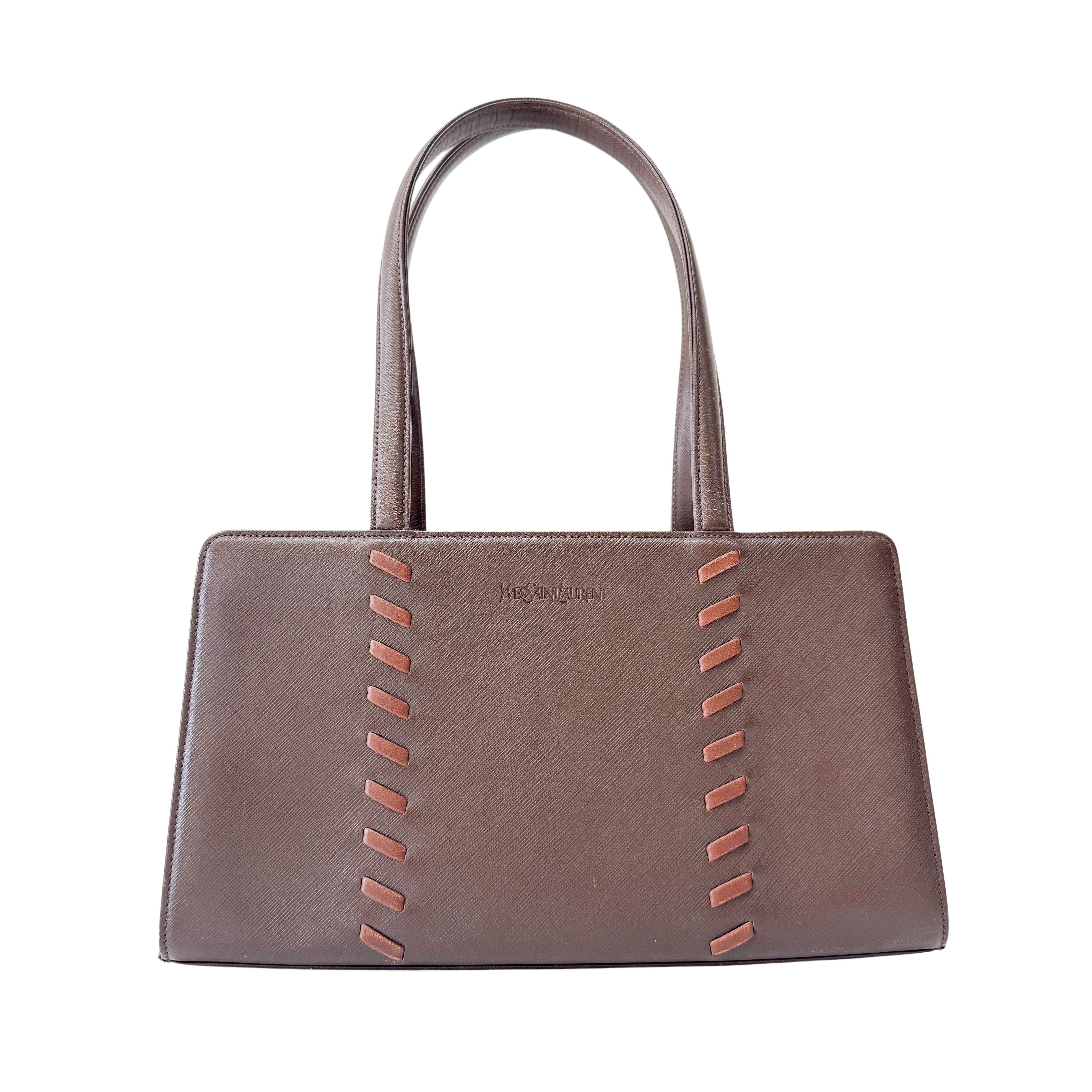 Brown Leather Shoulder Bag