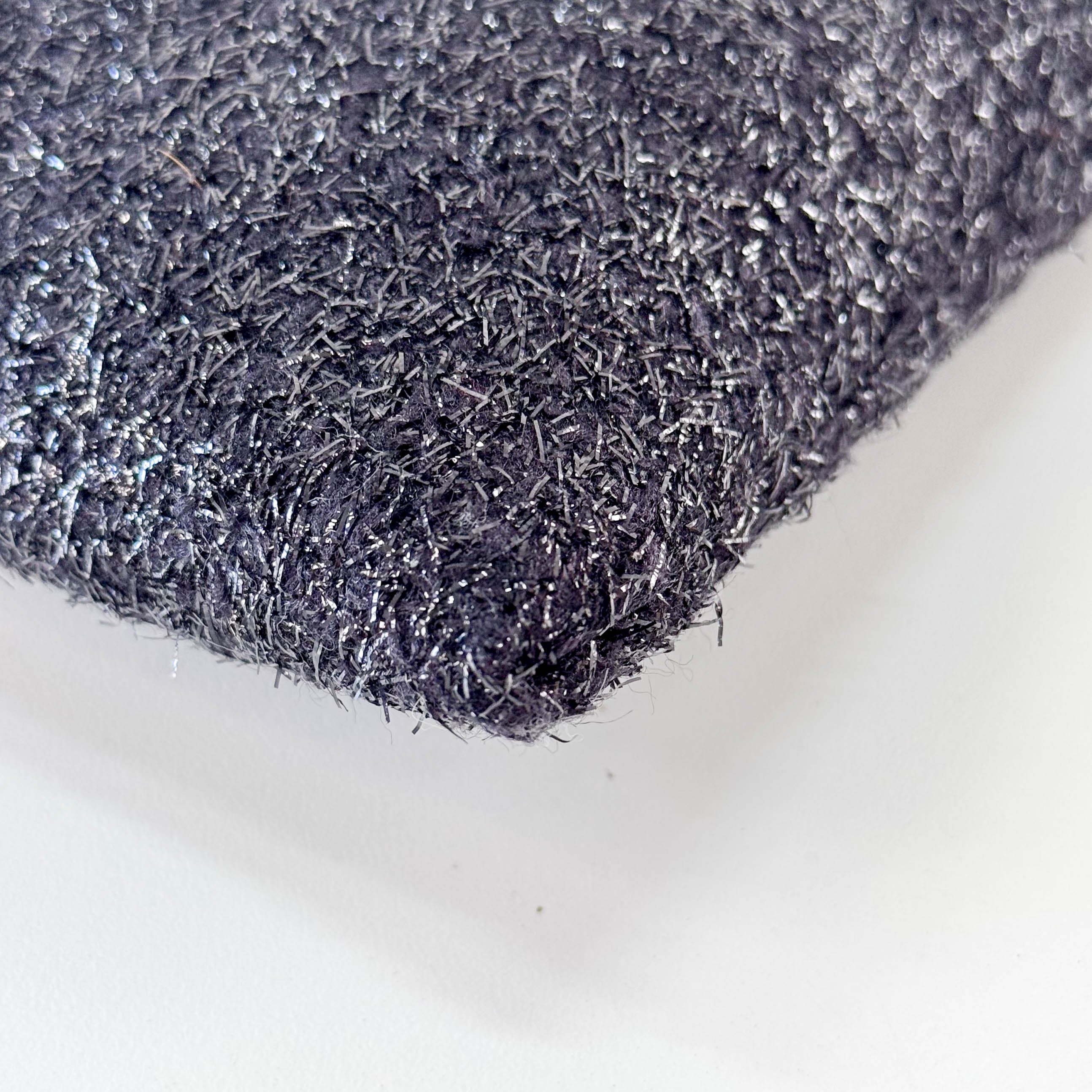 Black Satin Sparkles Shoulder Bag