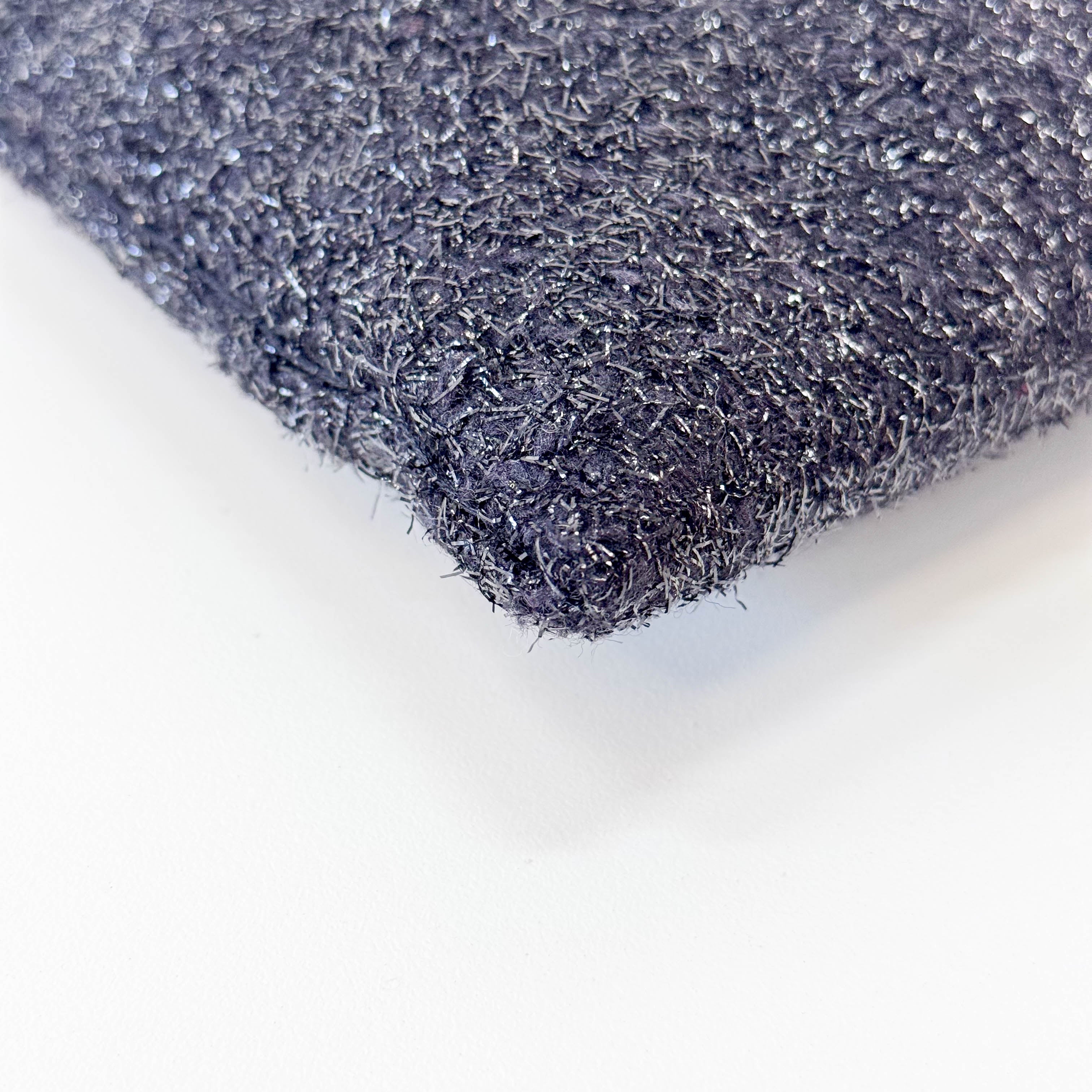 Black Satin Sparkles Shoulder Bag