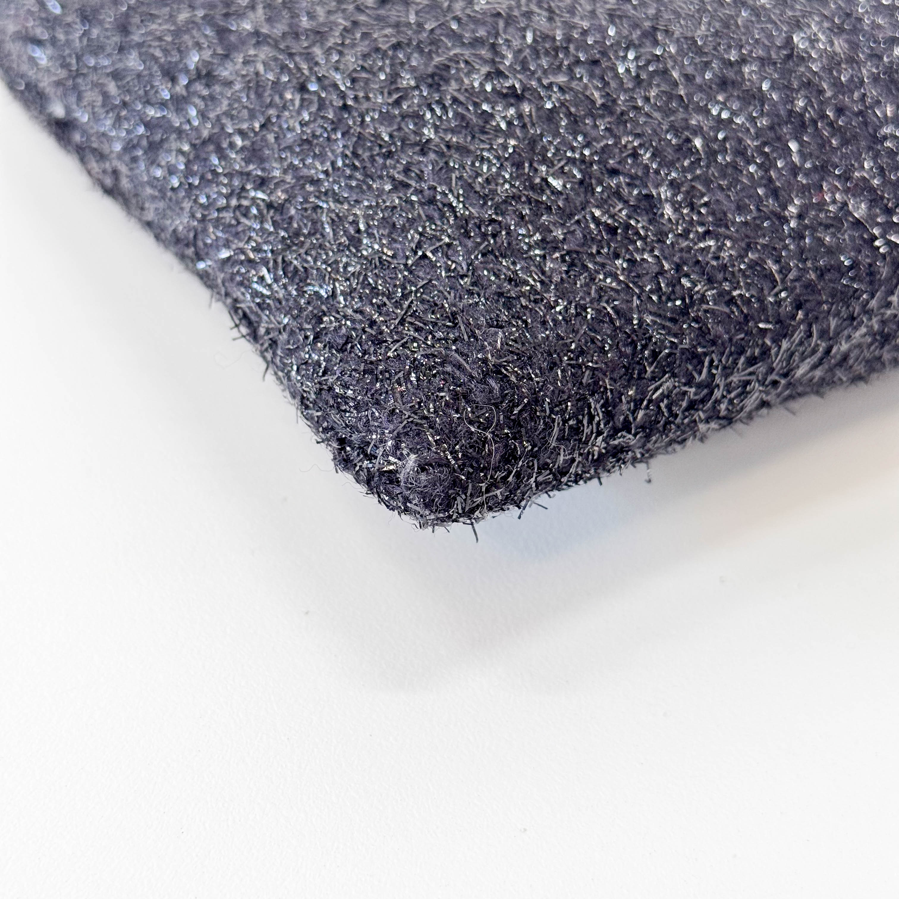 Black Satin Sparkles Shoulder Bag