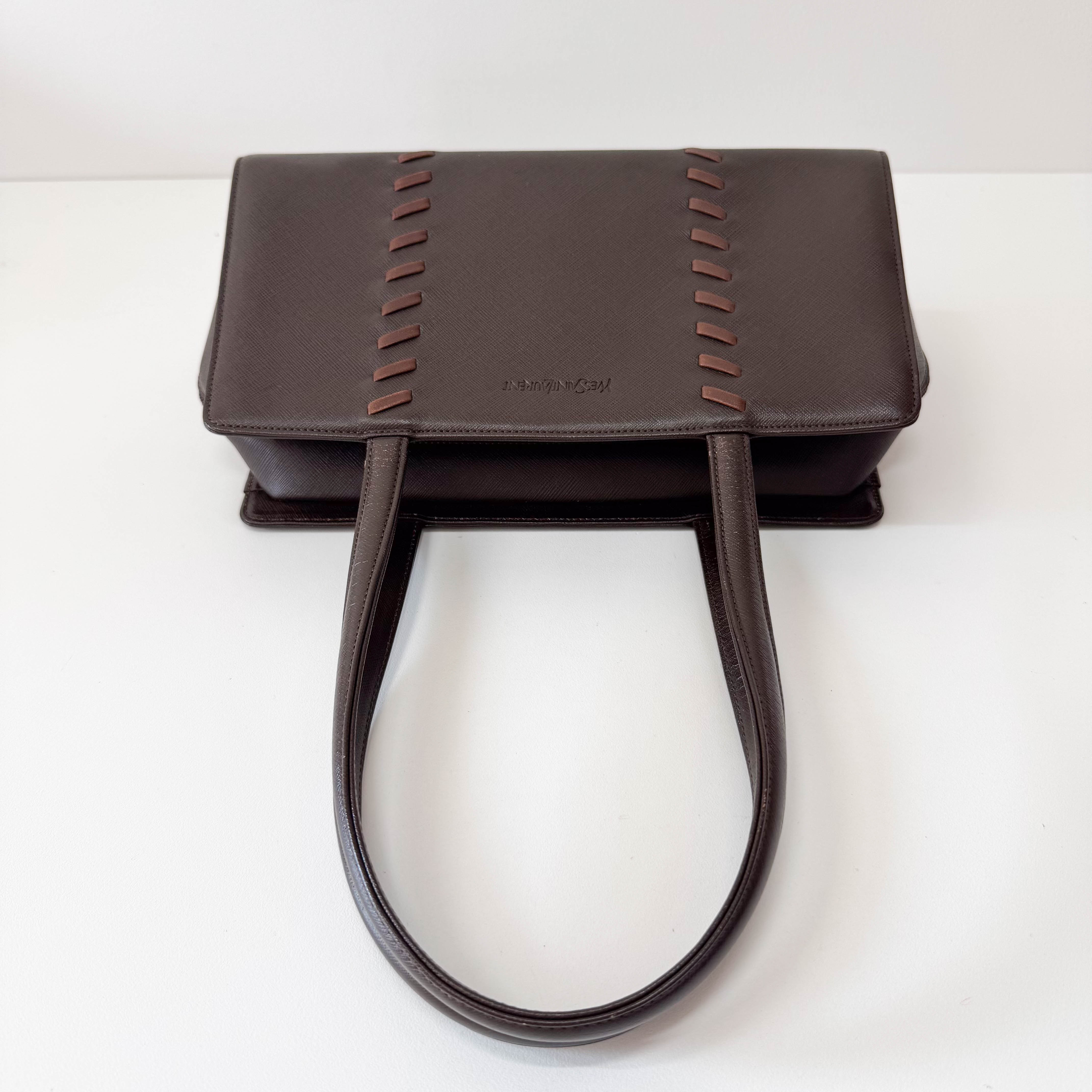 Brown Leather Shoulder Bag