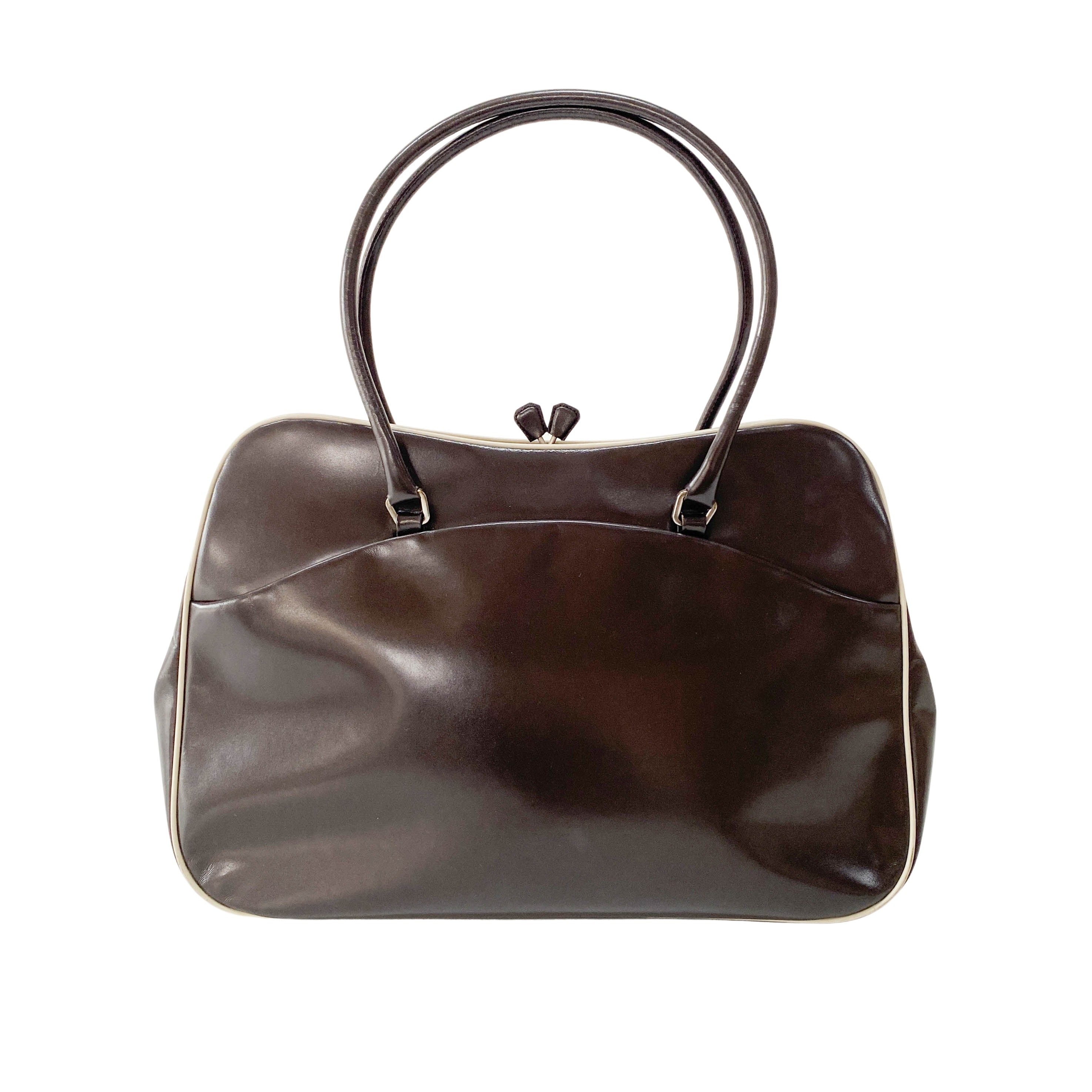 Prada Vintage Brown Shoulder Bag