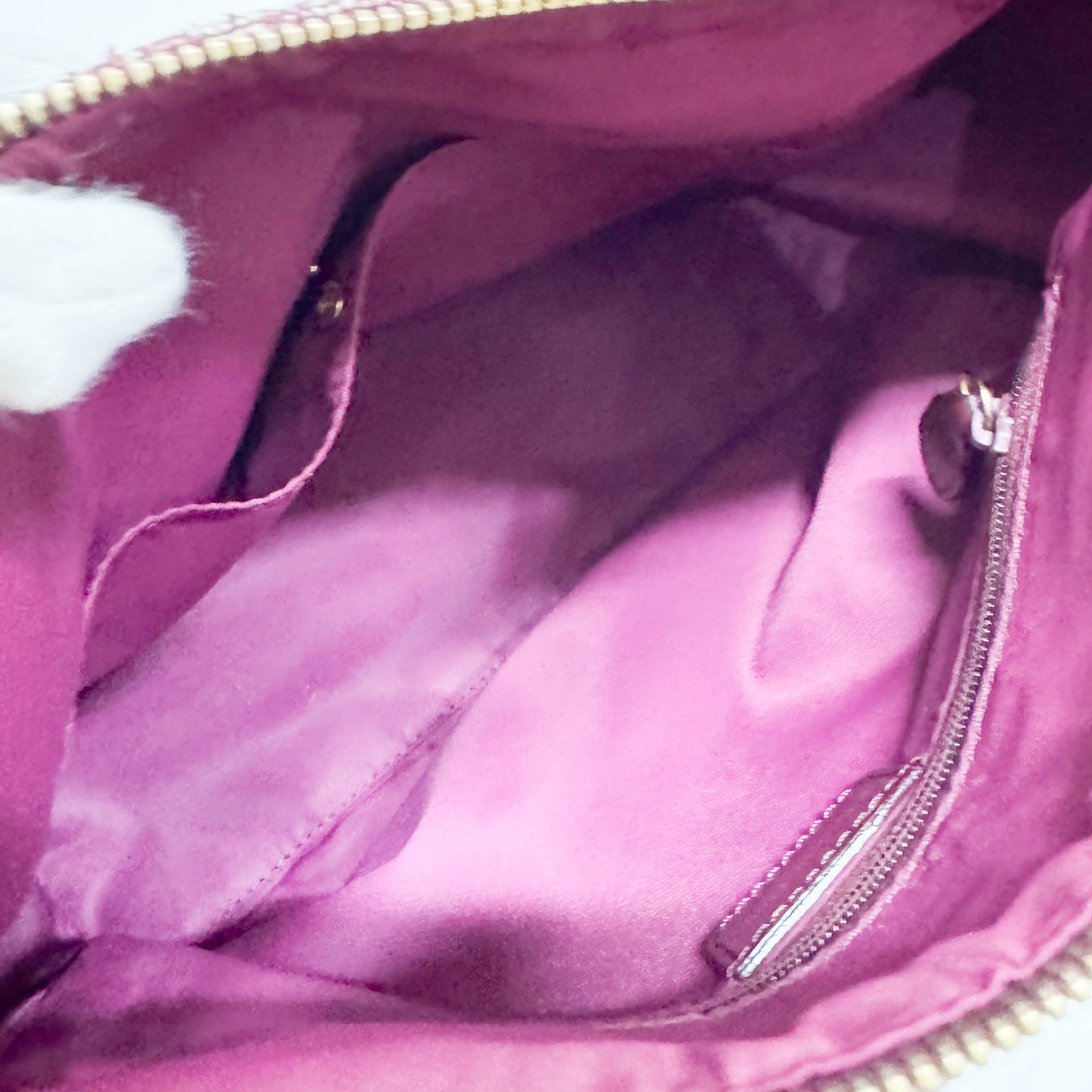 Trotter Red Canvas Handbag