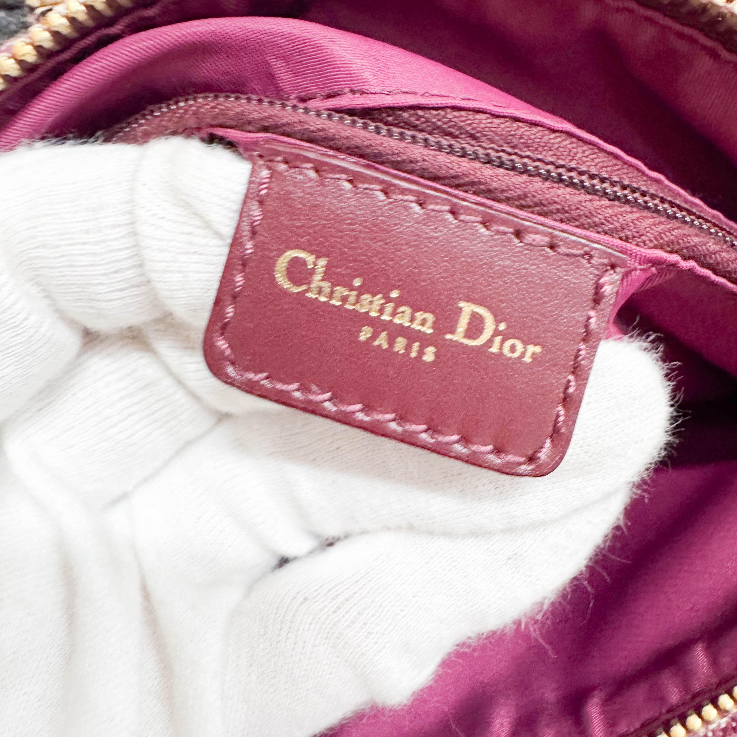 Trotter Red Canvas Handbag