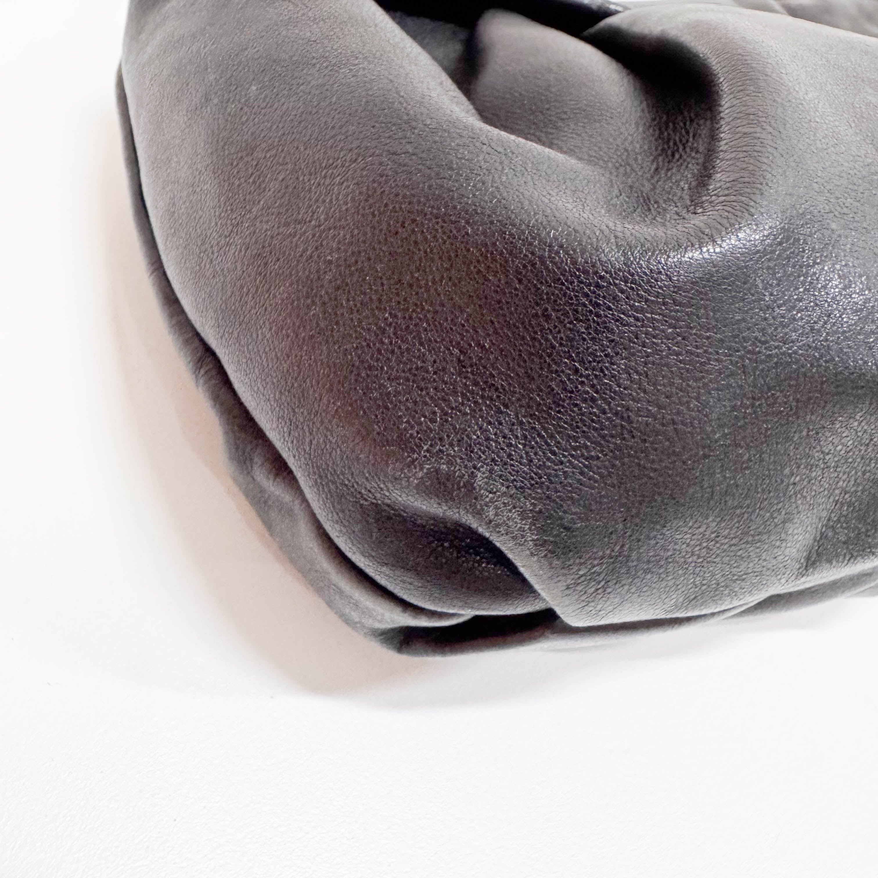 Black Leather Shoulder Bag