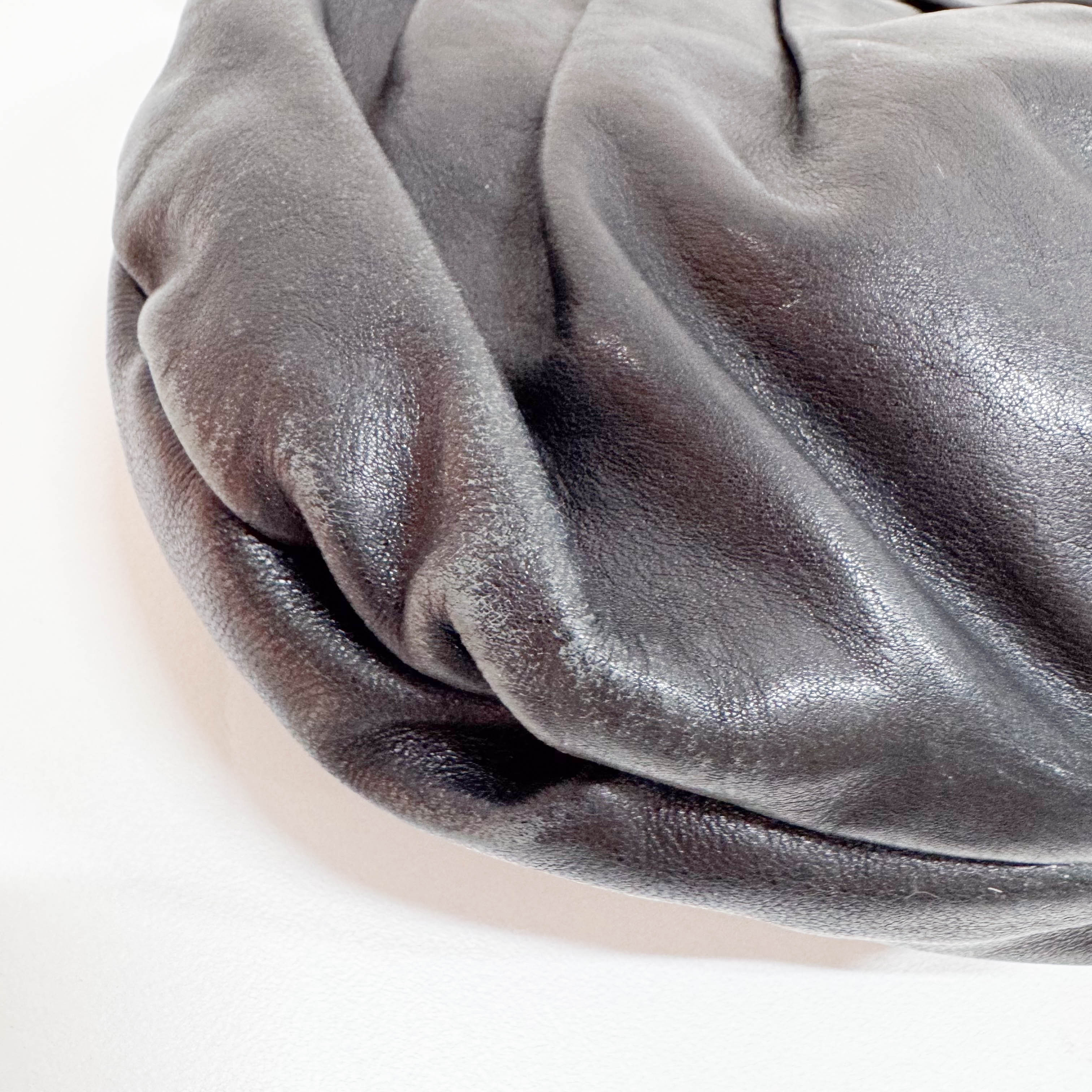 Black Leather Shoulder Bag