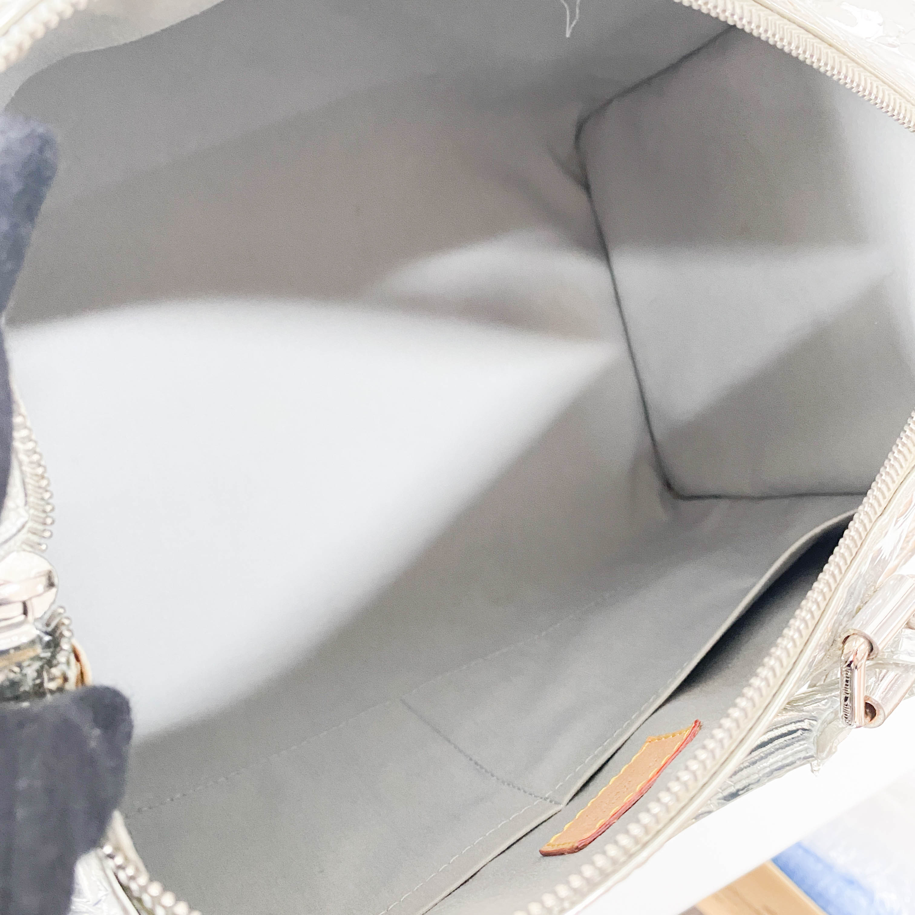 Louis Vuitton Silver Monogram Mirror Speedy