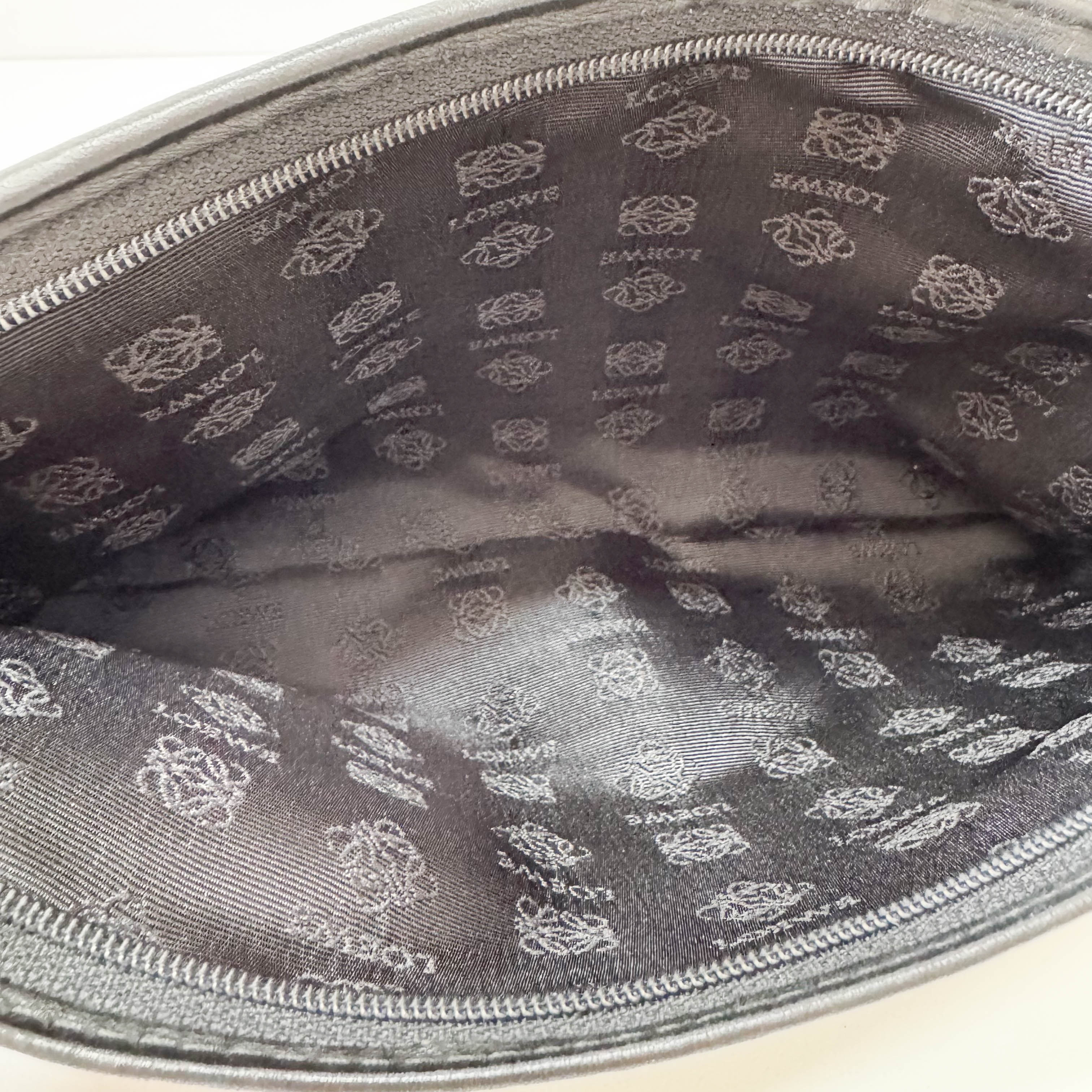 Leopard Pony Hair Clutch Bag