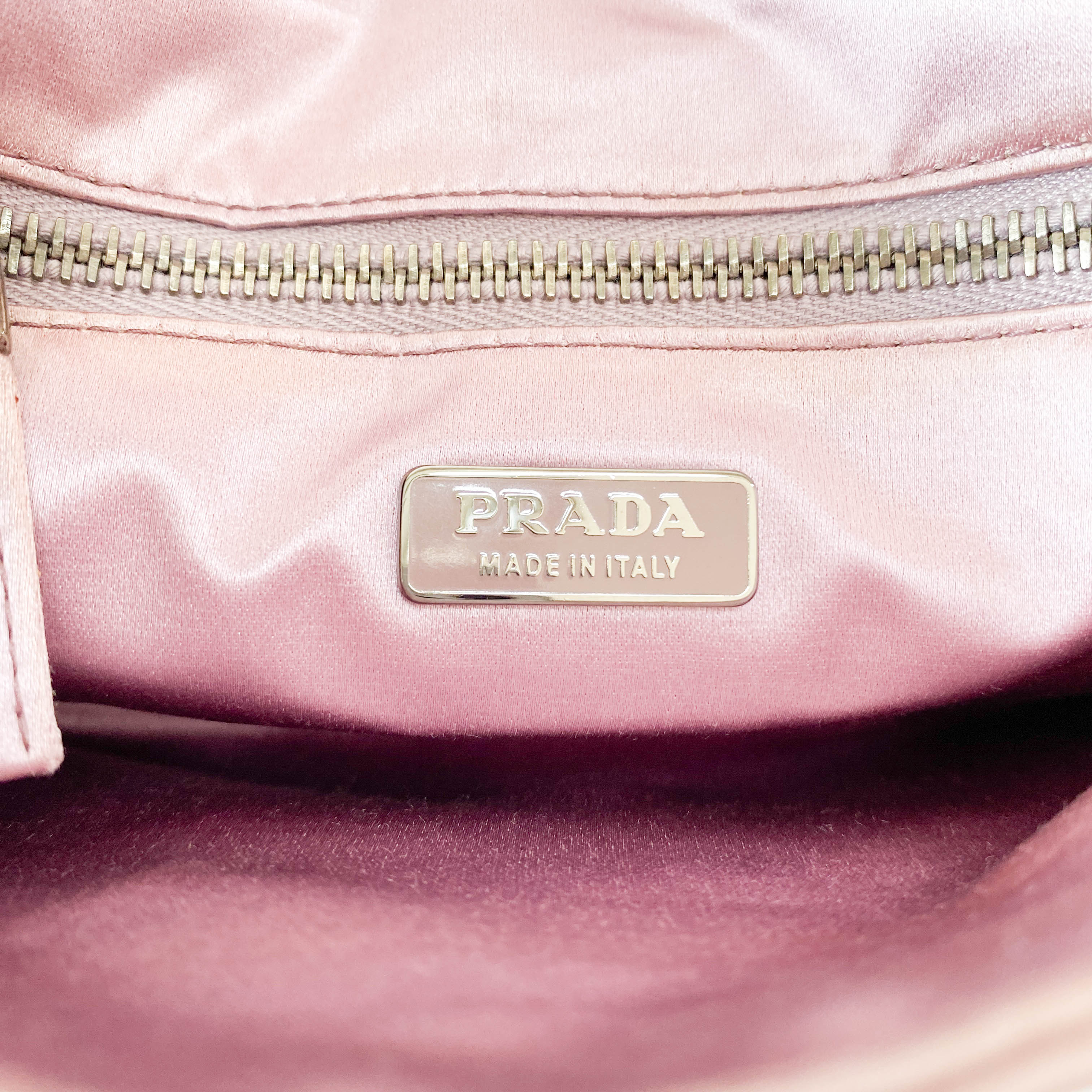 Mini Lavender Satin Shoulder Bag