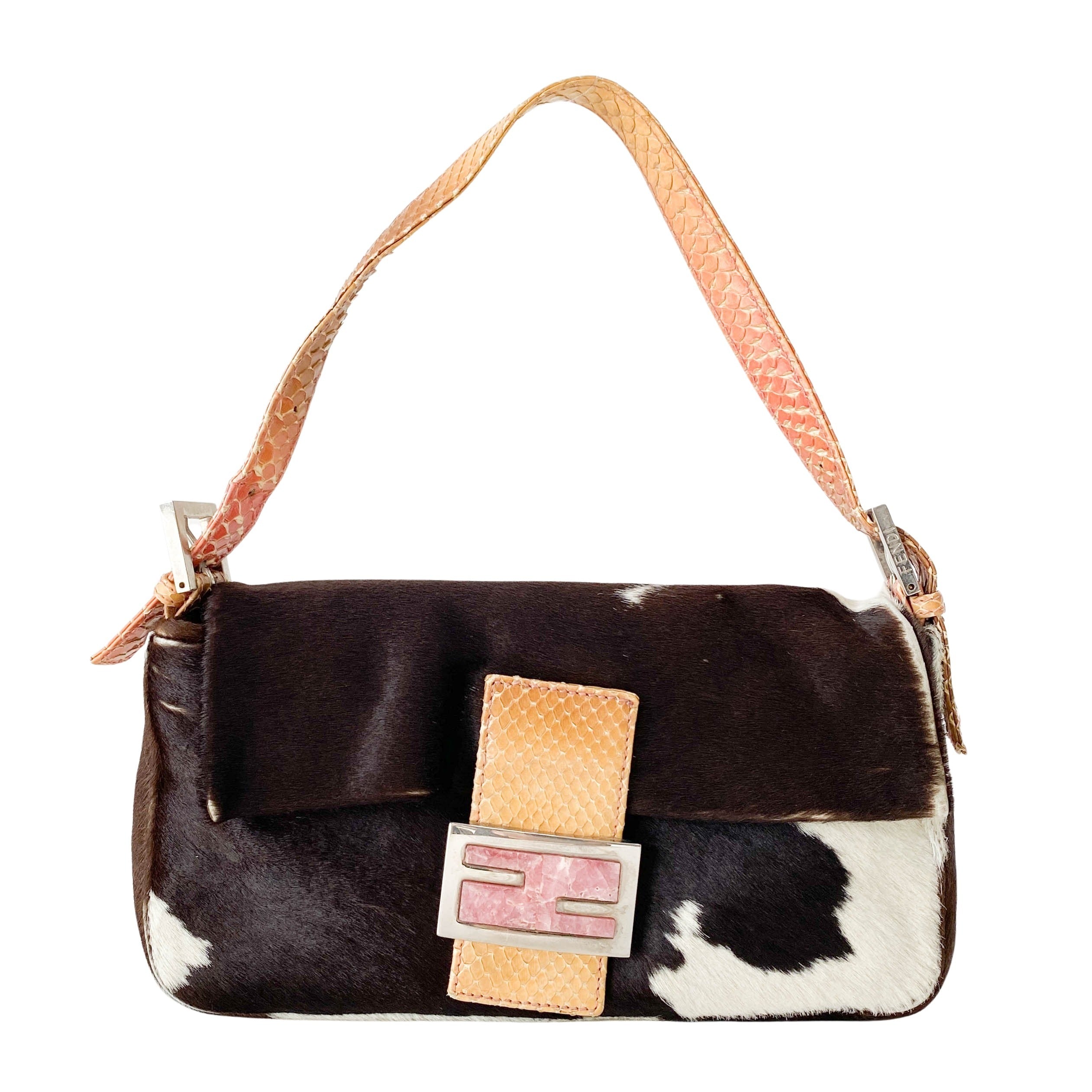 Baguette Cow Print Pony Hair