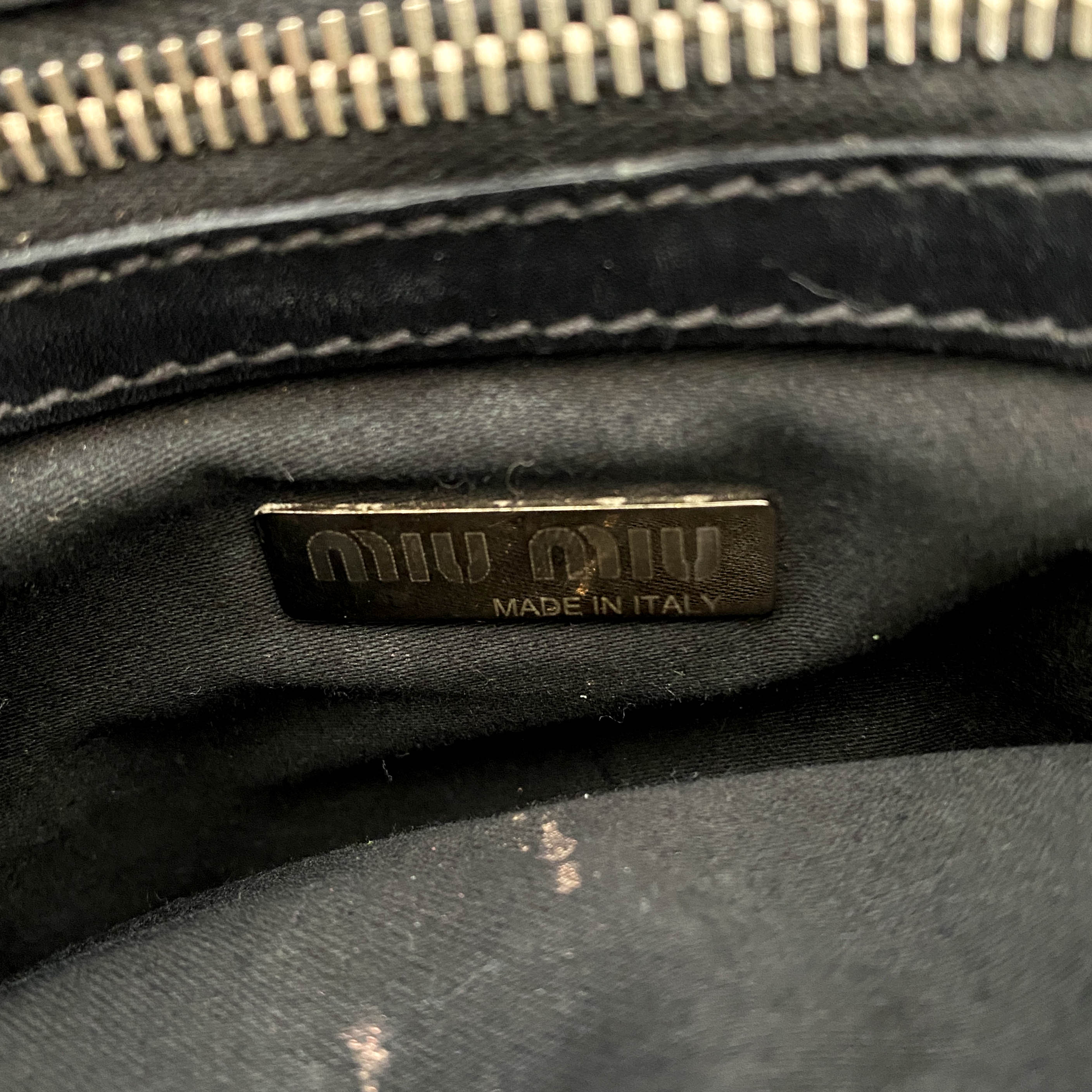 Vintage Archive Black Leather Chain Shoulder Bag