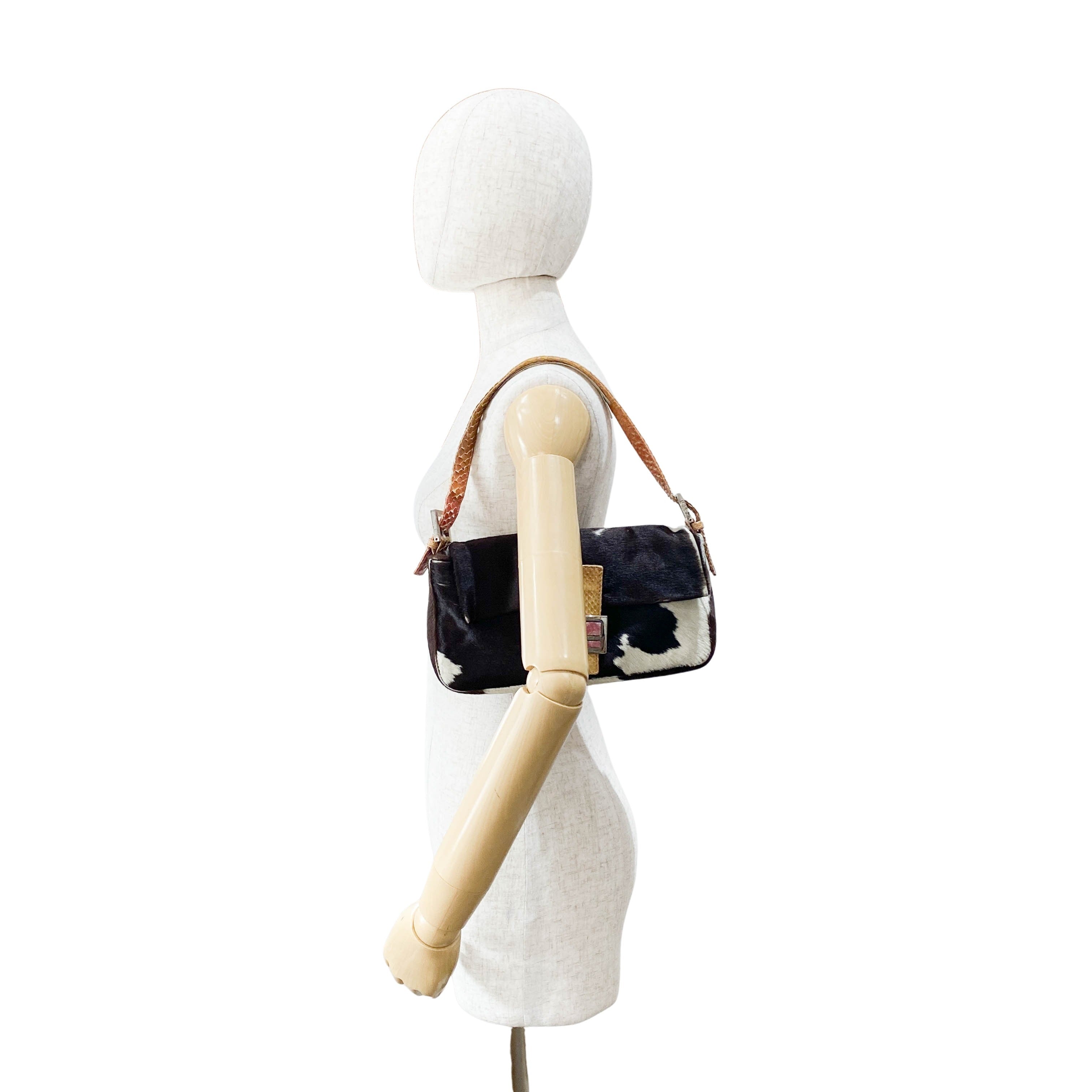 Baguette Cow Print Pony Hair