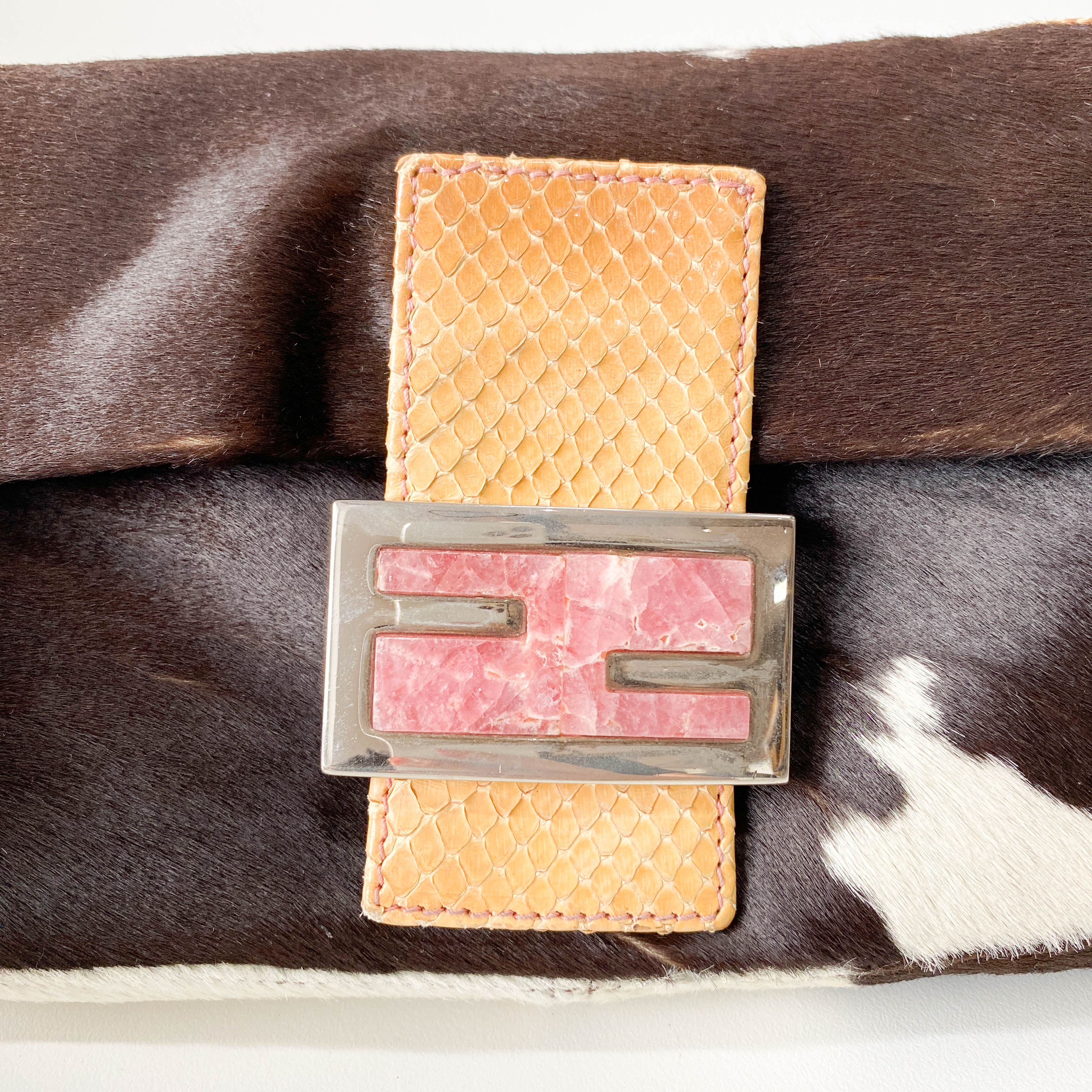 Baguette Cow Print Pony Hair