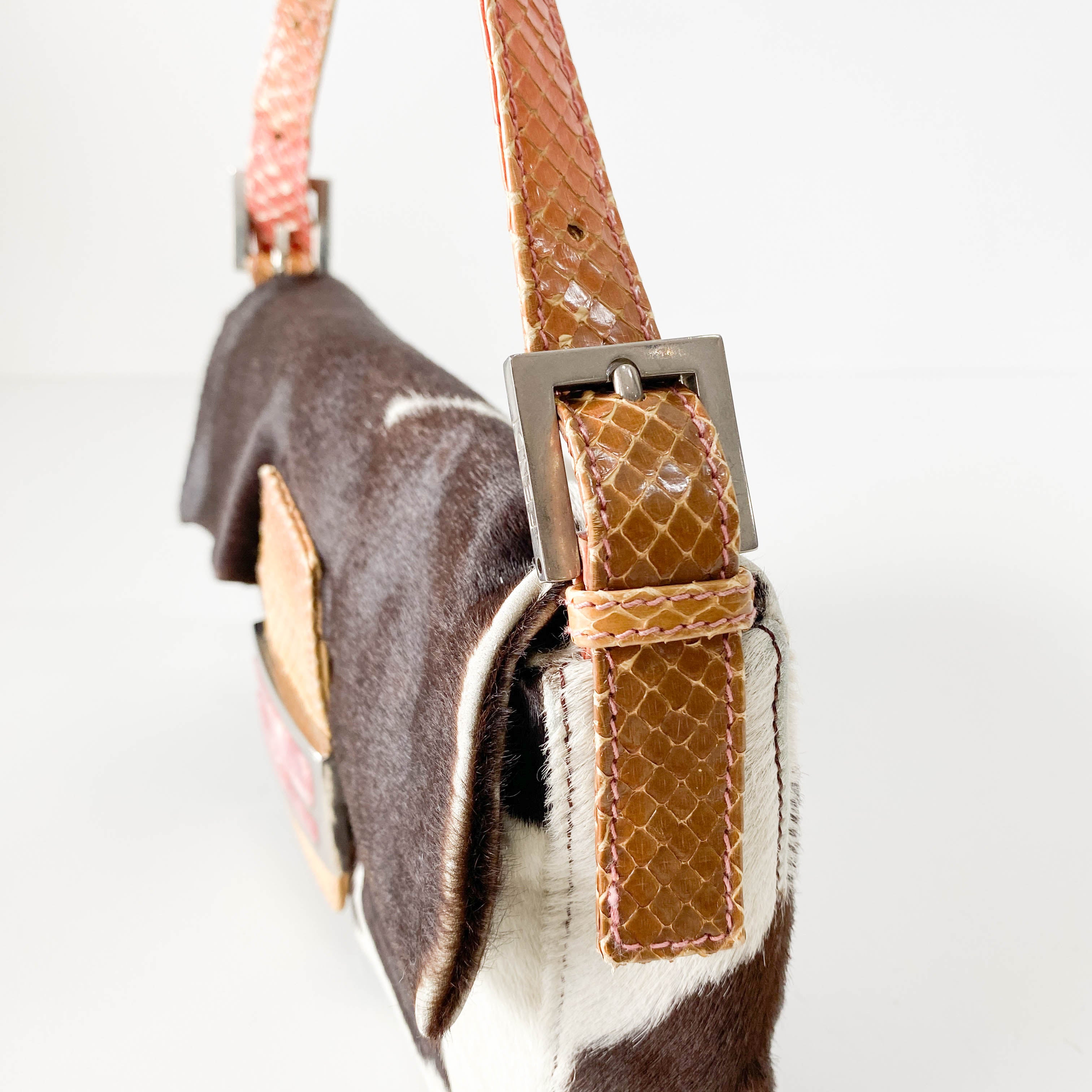 Baguette Cow Print Pony Hair